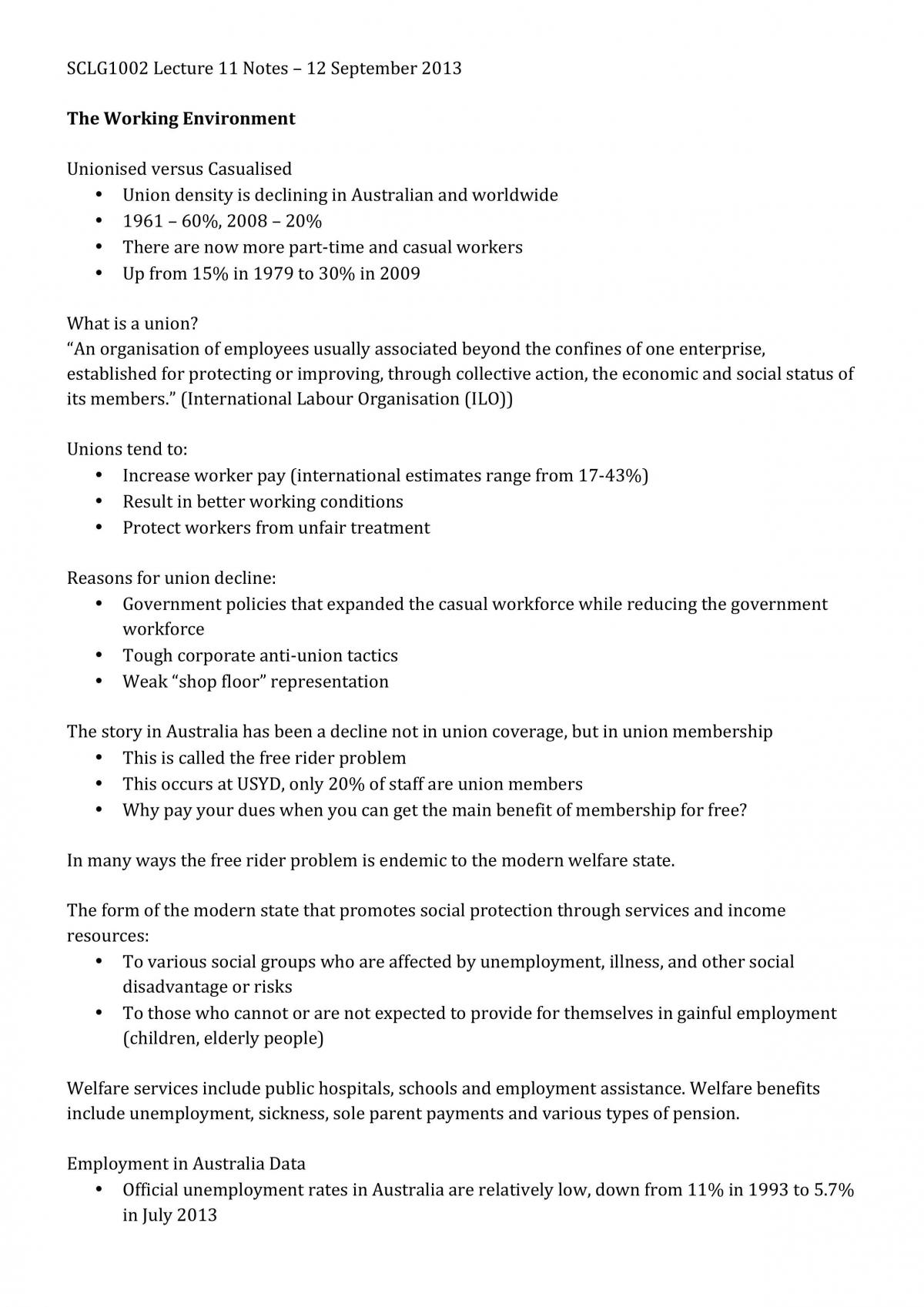 SCLG1002 Semester 2 2013 Lecture Notes - Page 12