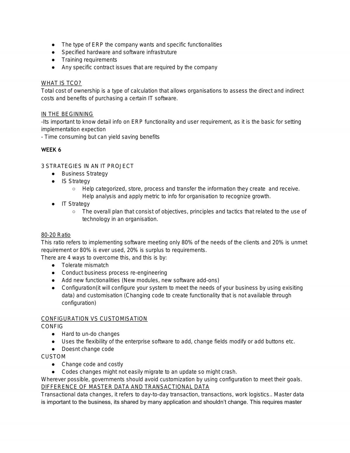 INFS2621 sem study notes - Page 10