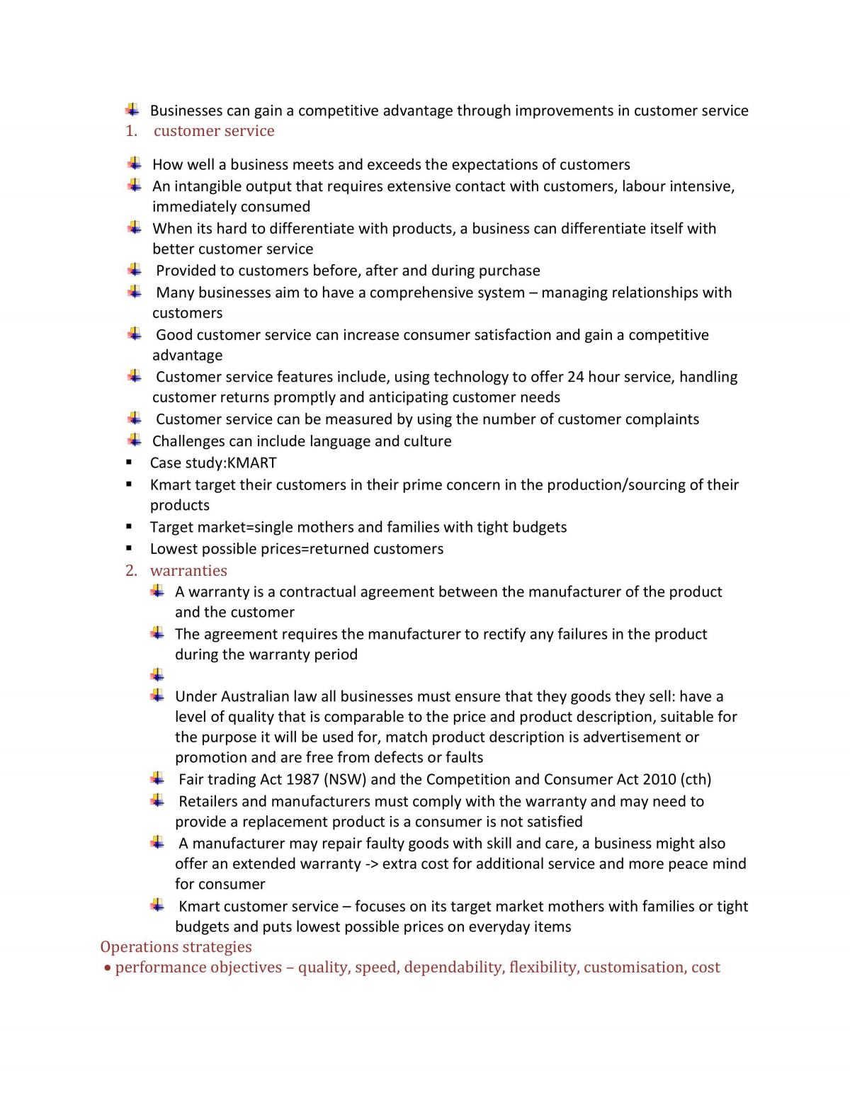 Operations Module 1 Notes - Page 11