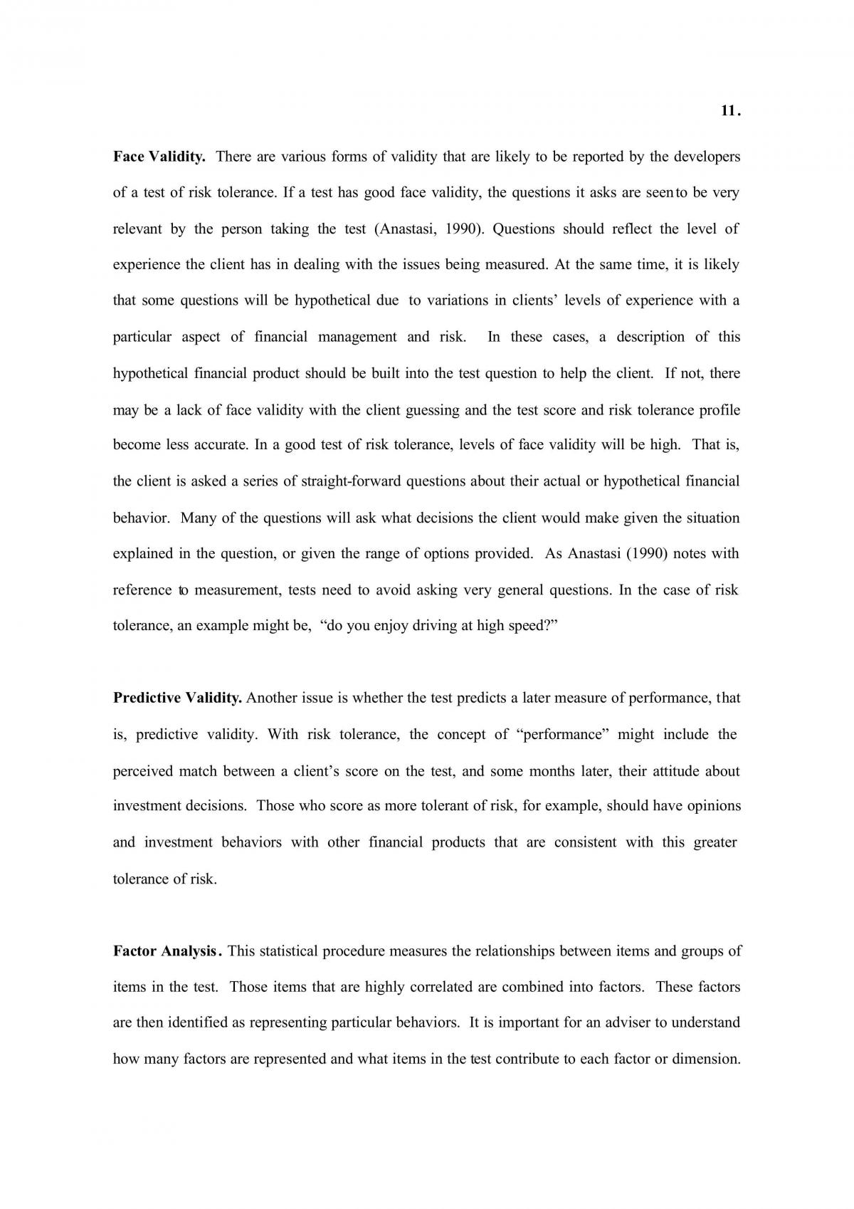 Measuring Risk Tolerance - Page 11