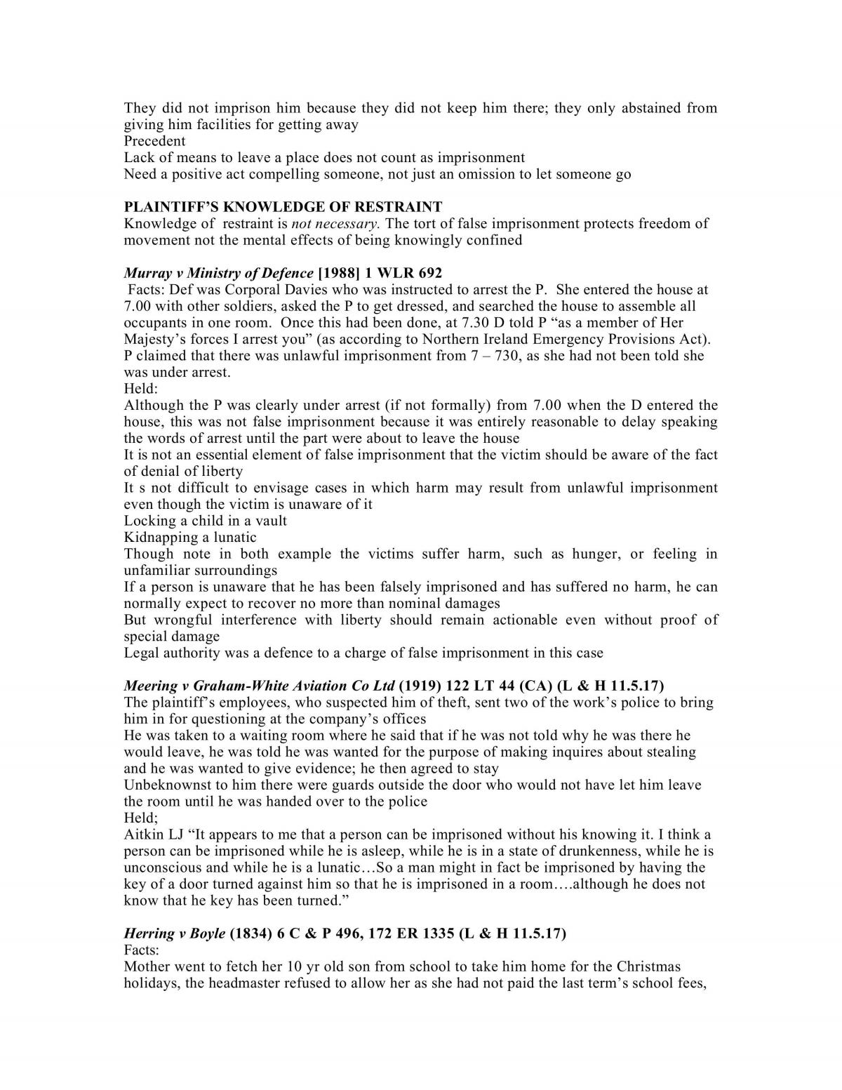 Torts II notes - Page 58