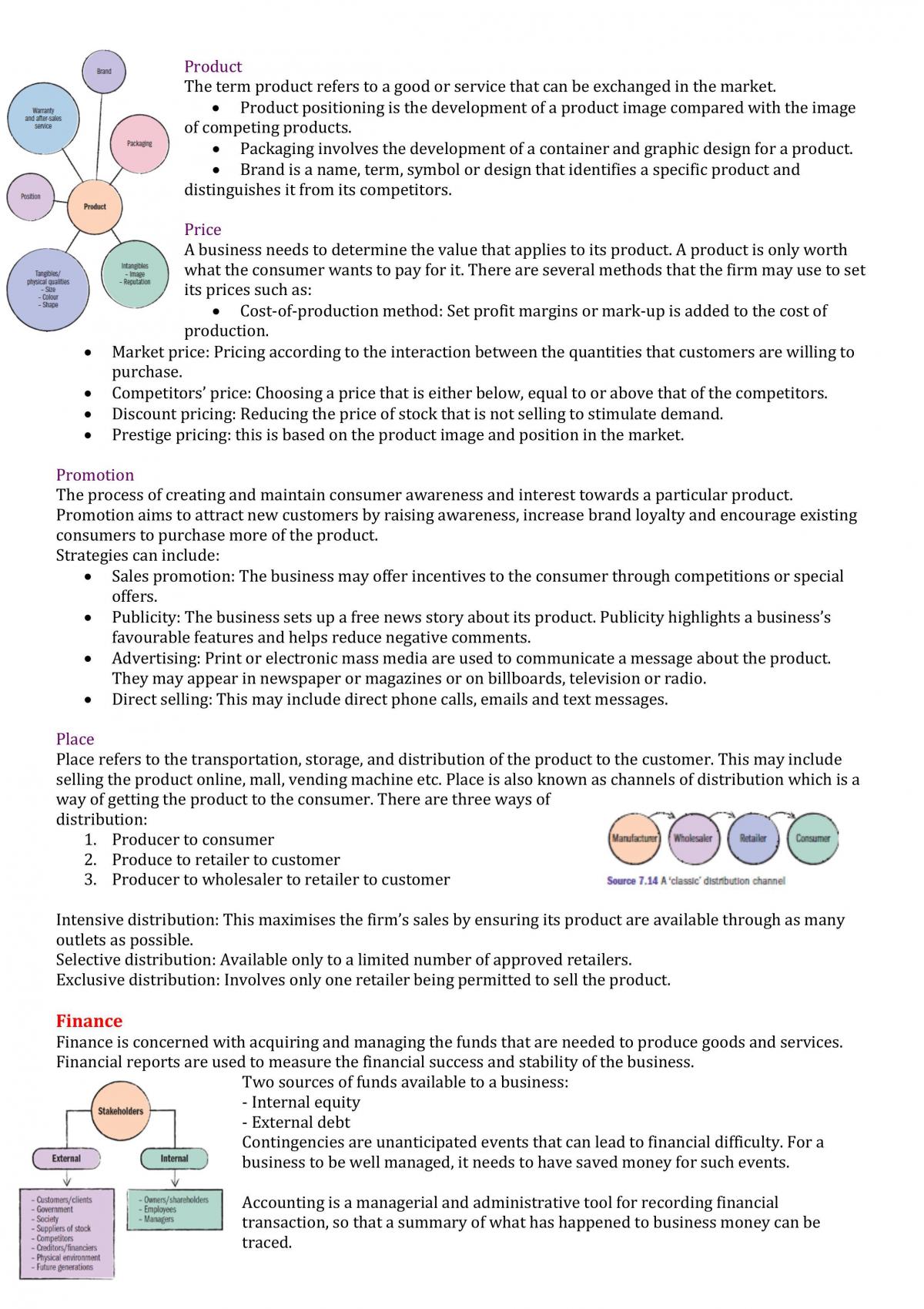 Business Studies Full Preliminary Notes - Page 13