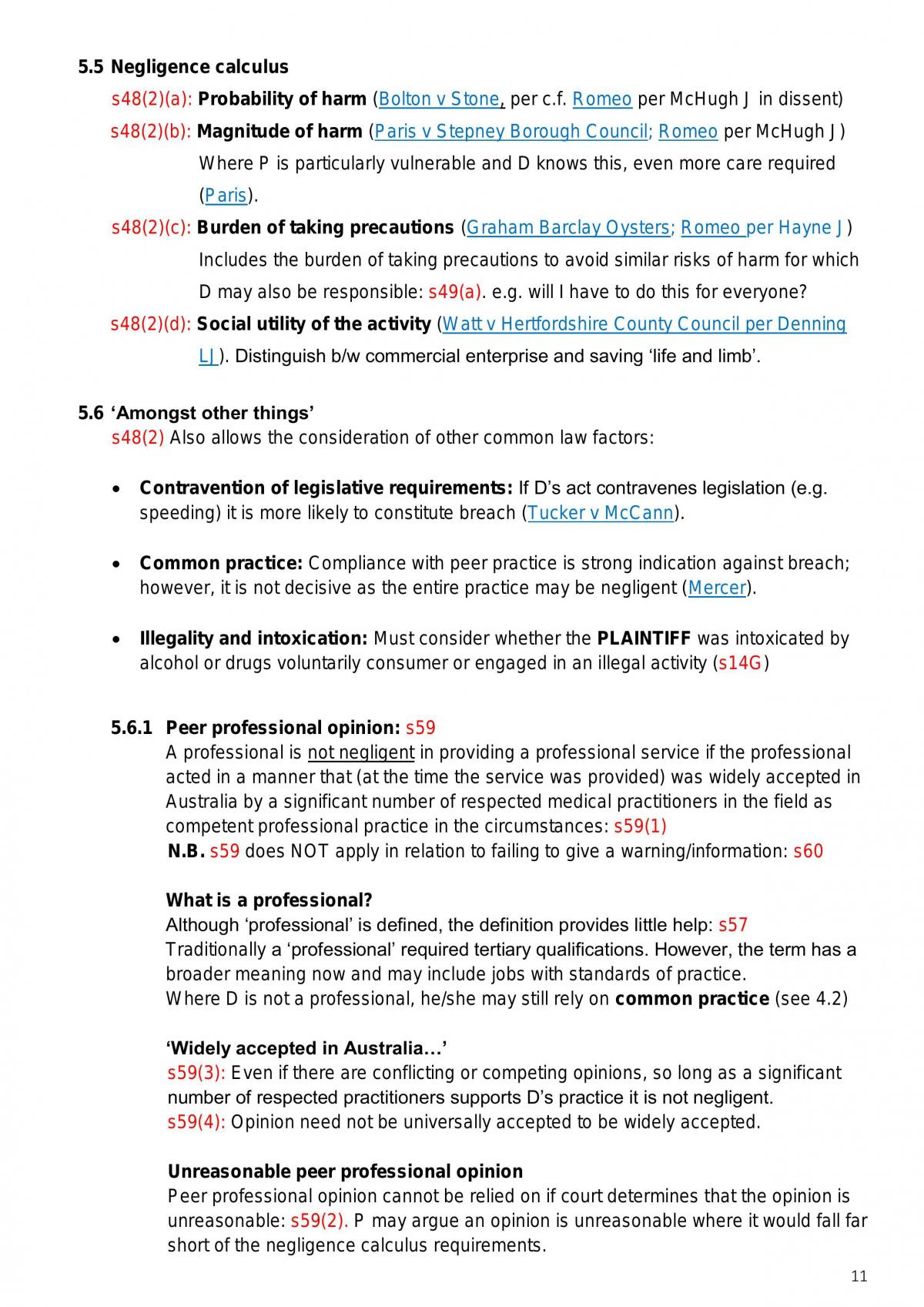 Torts B - Page 11
