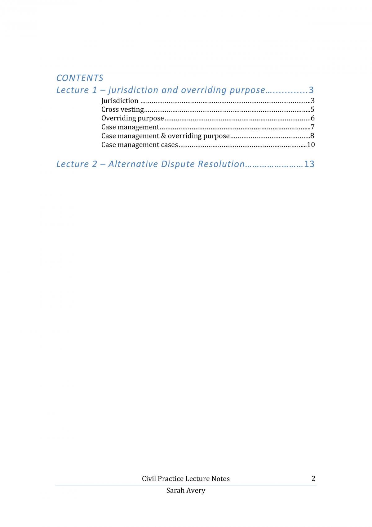 70104 Civil Practice Notes - Page 2