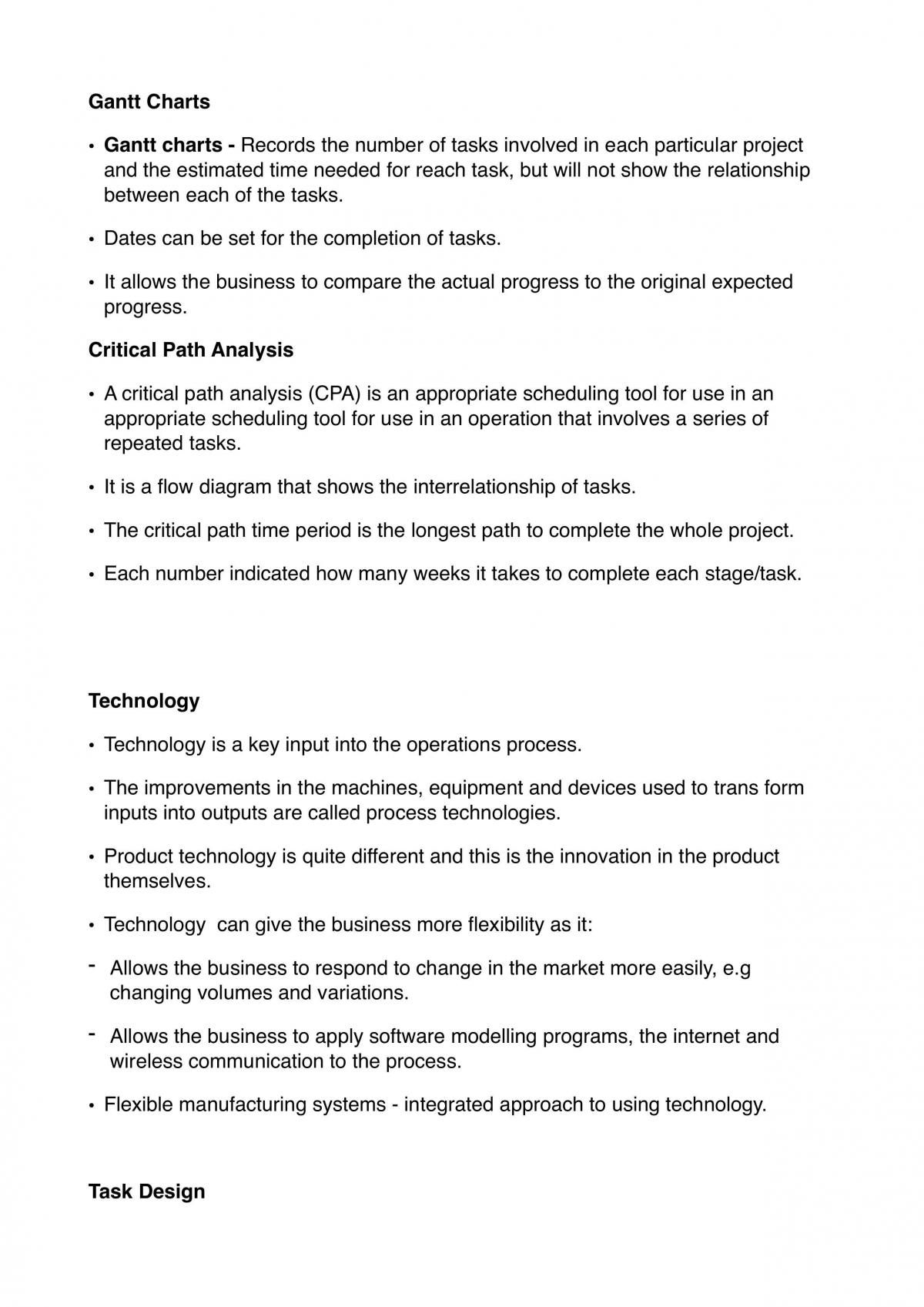 Business Studies Topic 1 Operations Full Syllabus Notes  - Page 14
