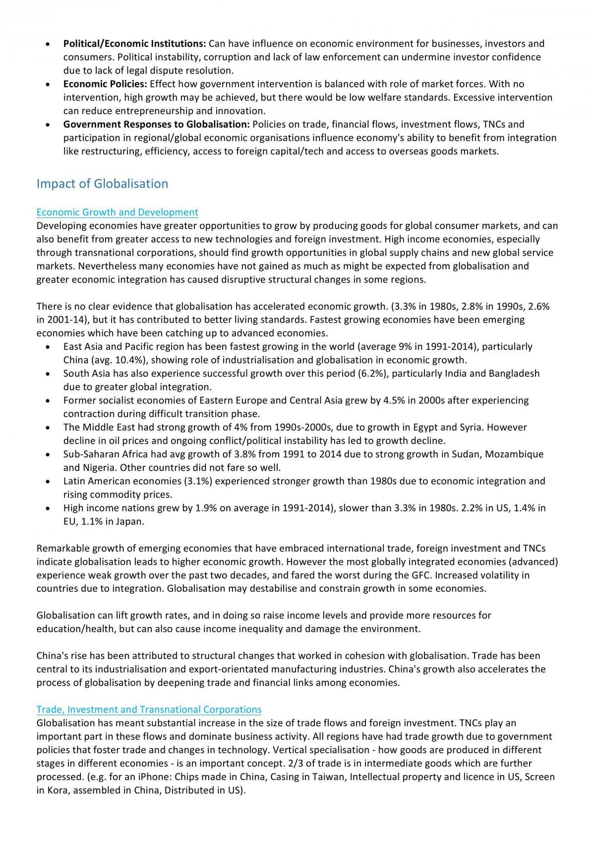 Economics Notes Topic 1 and 2 - Page 15