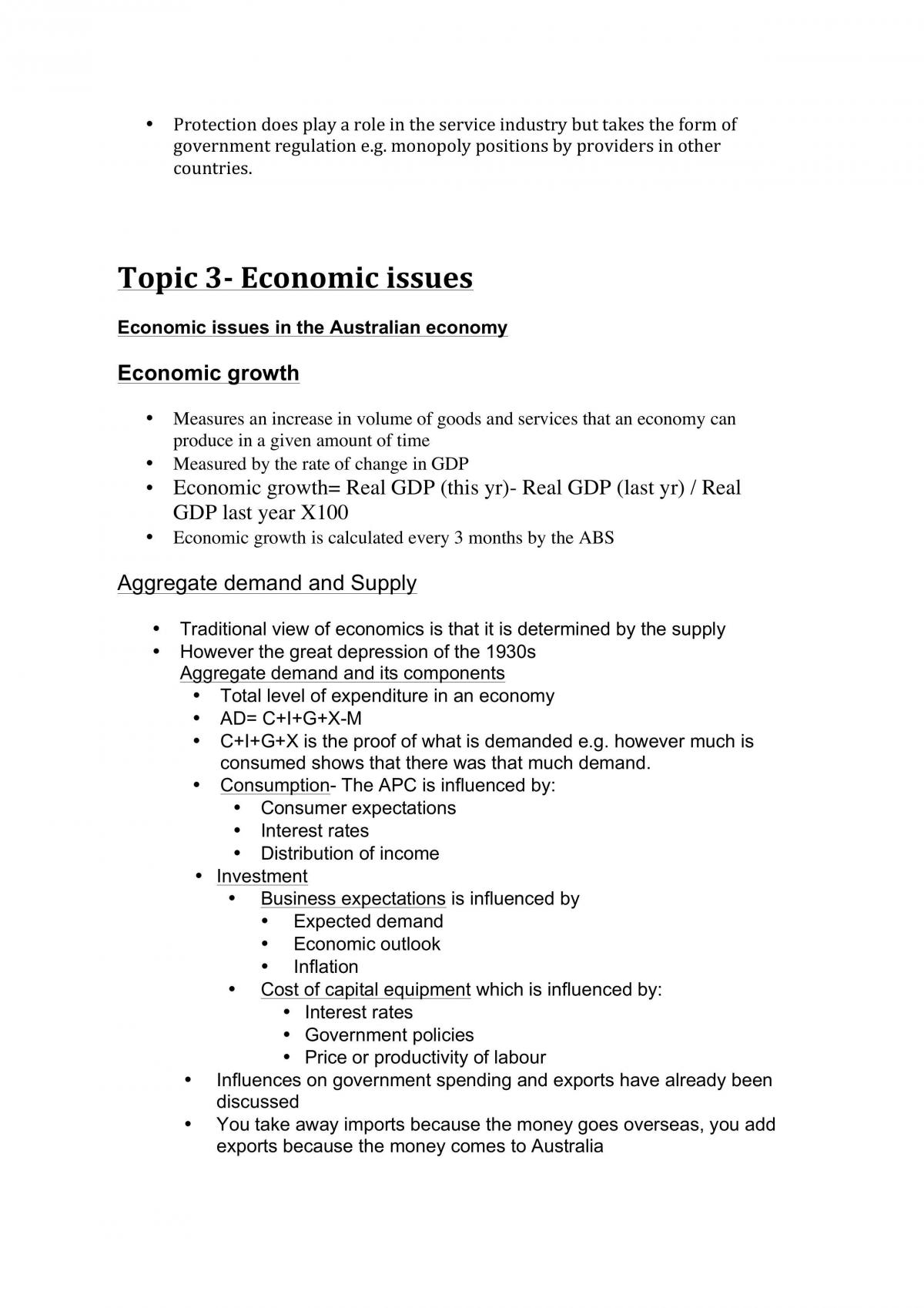 Complete Set of Economics Notes  - Page 22