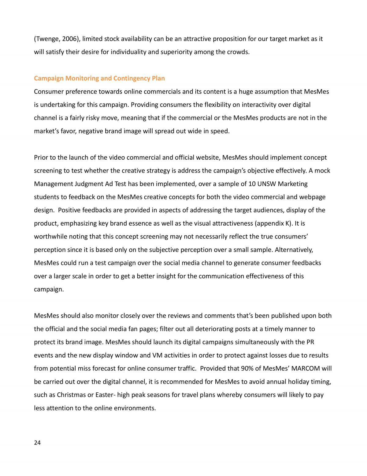 MARK3092 GROUP ASSIGNMENT-HERMES - Page 24