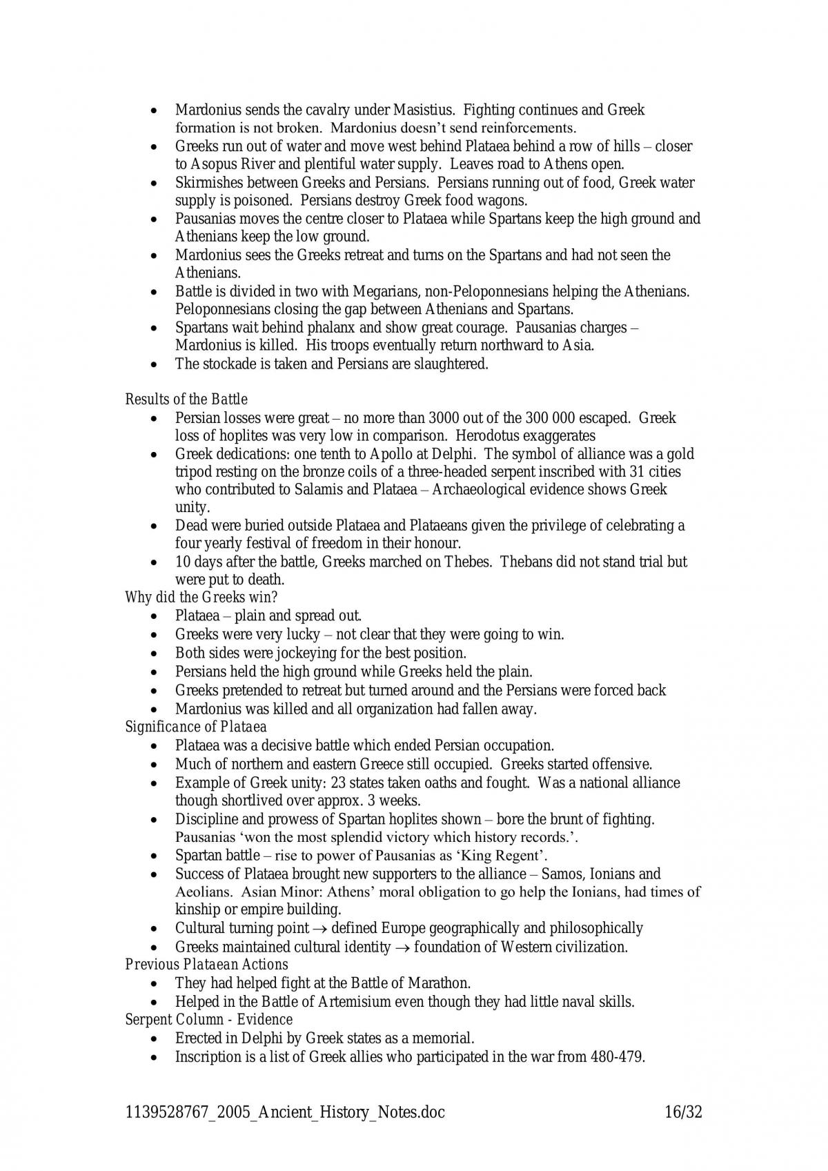 Ancient History Notes - Page 16