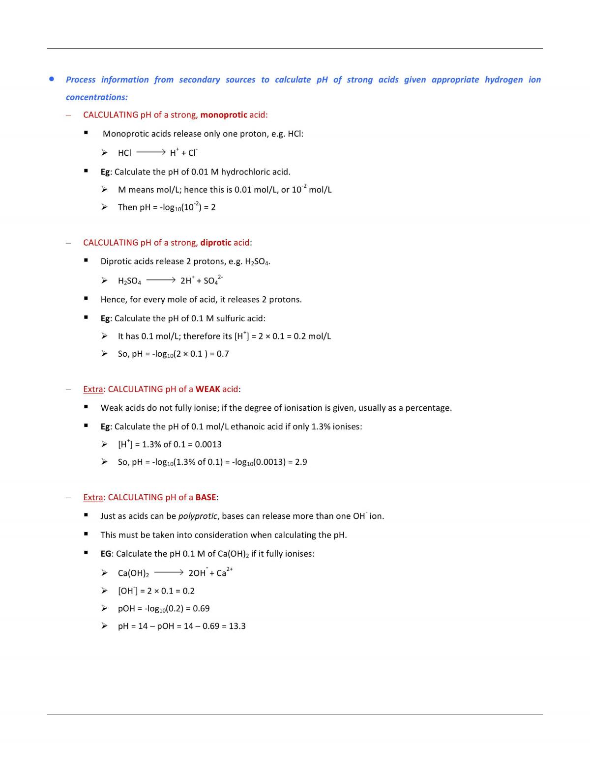 Chemistry Module 2  - The Acidic Environment - Page 15