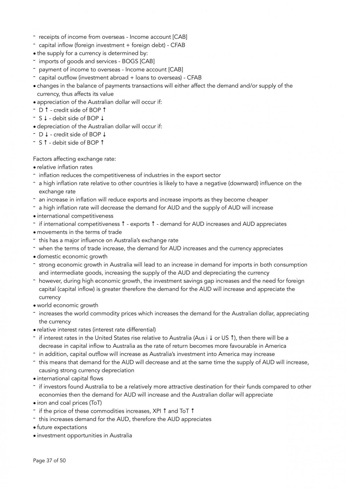 Economics Notes Unit 3 - Page 37