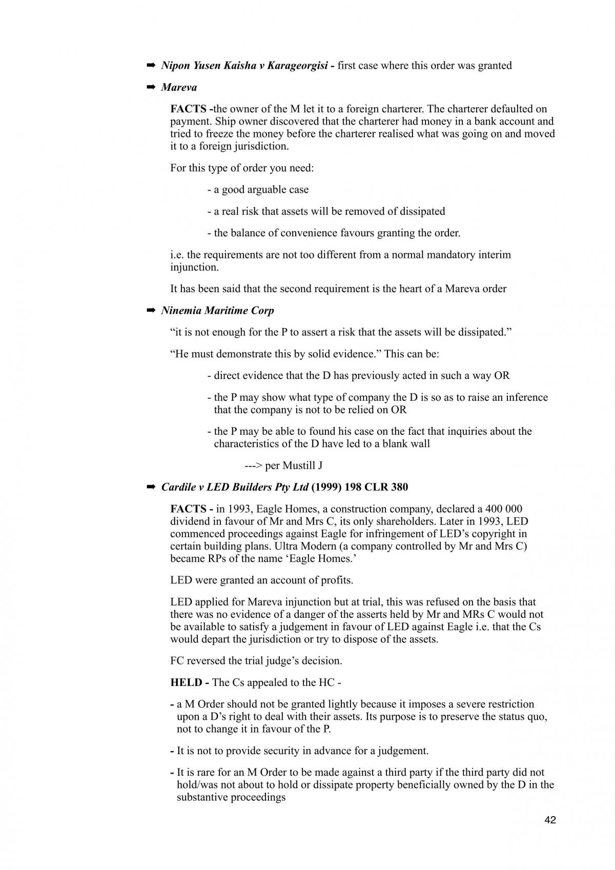 Equity subject notes for exam - Page 42