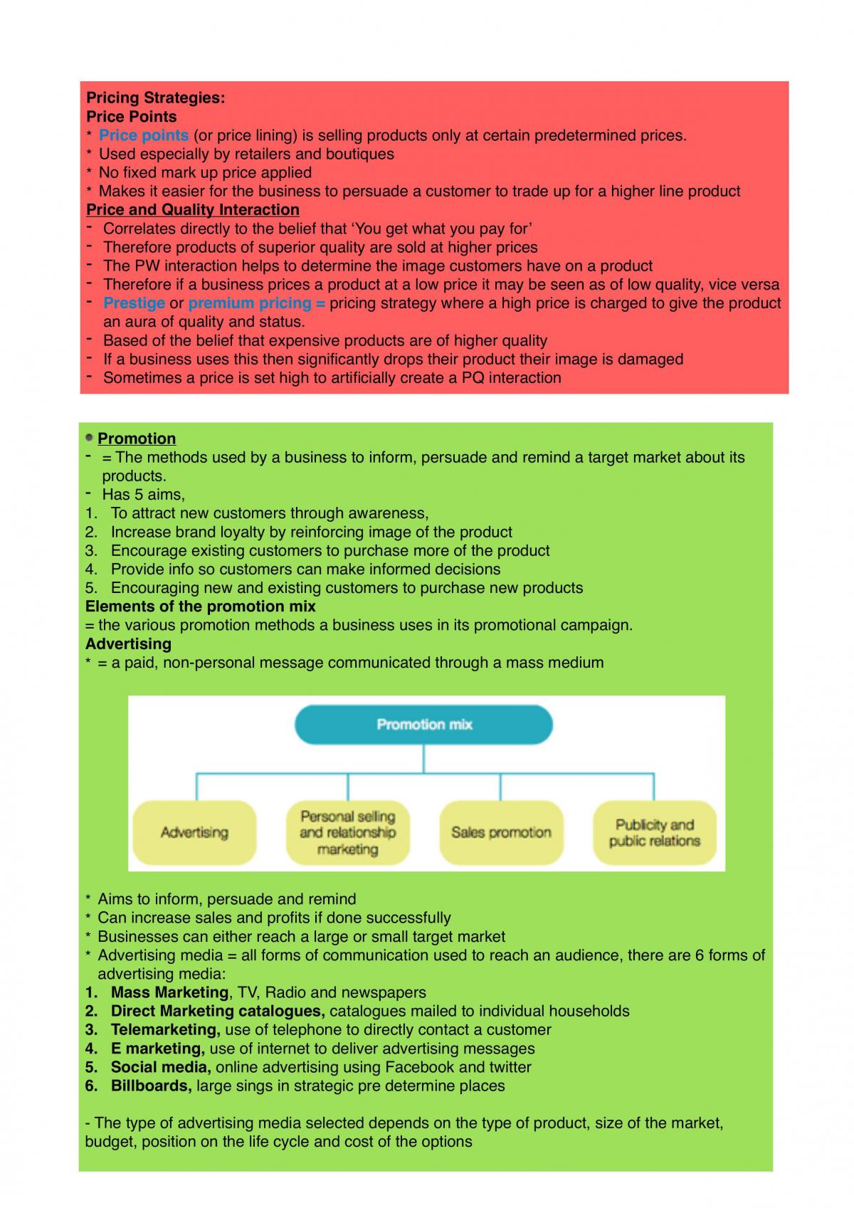 Marketing Syllabus Notes  - Page 15