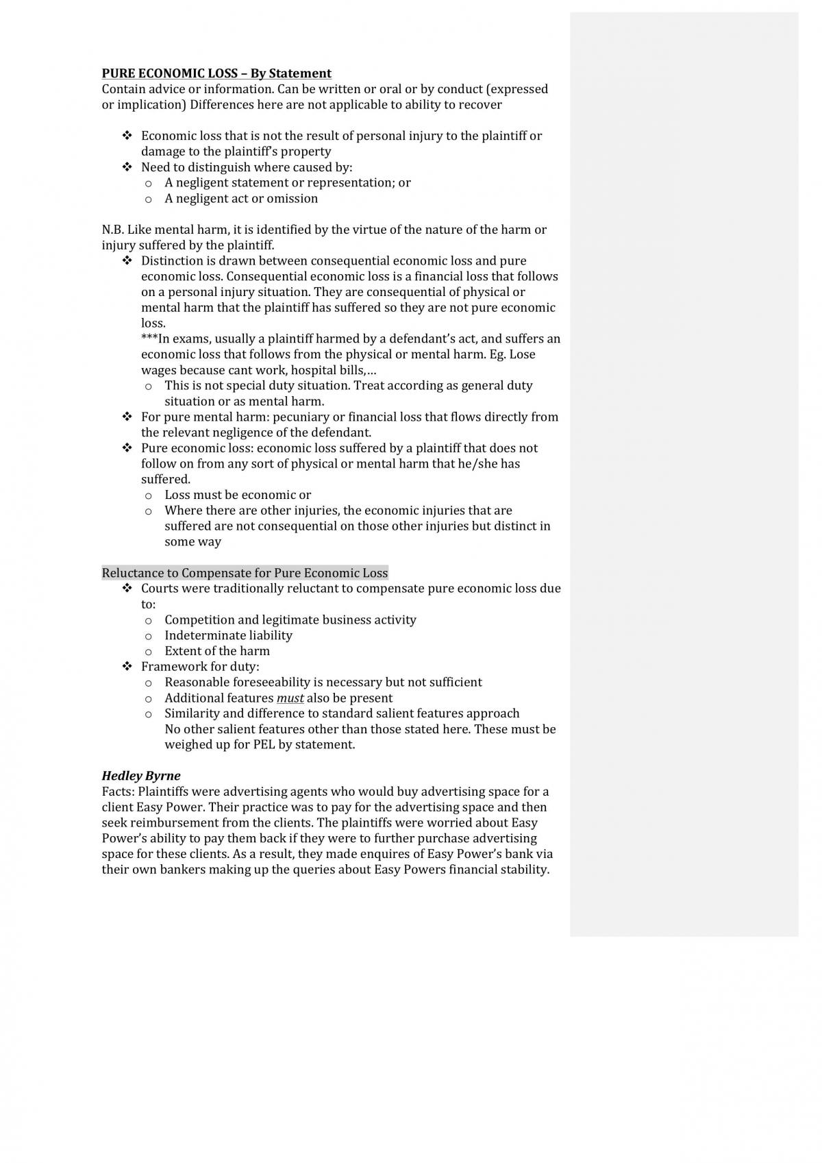 Torts B Notes - Page 63
