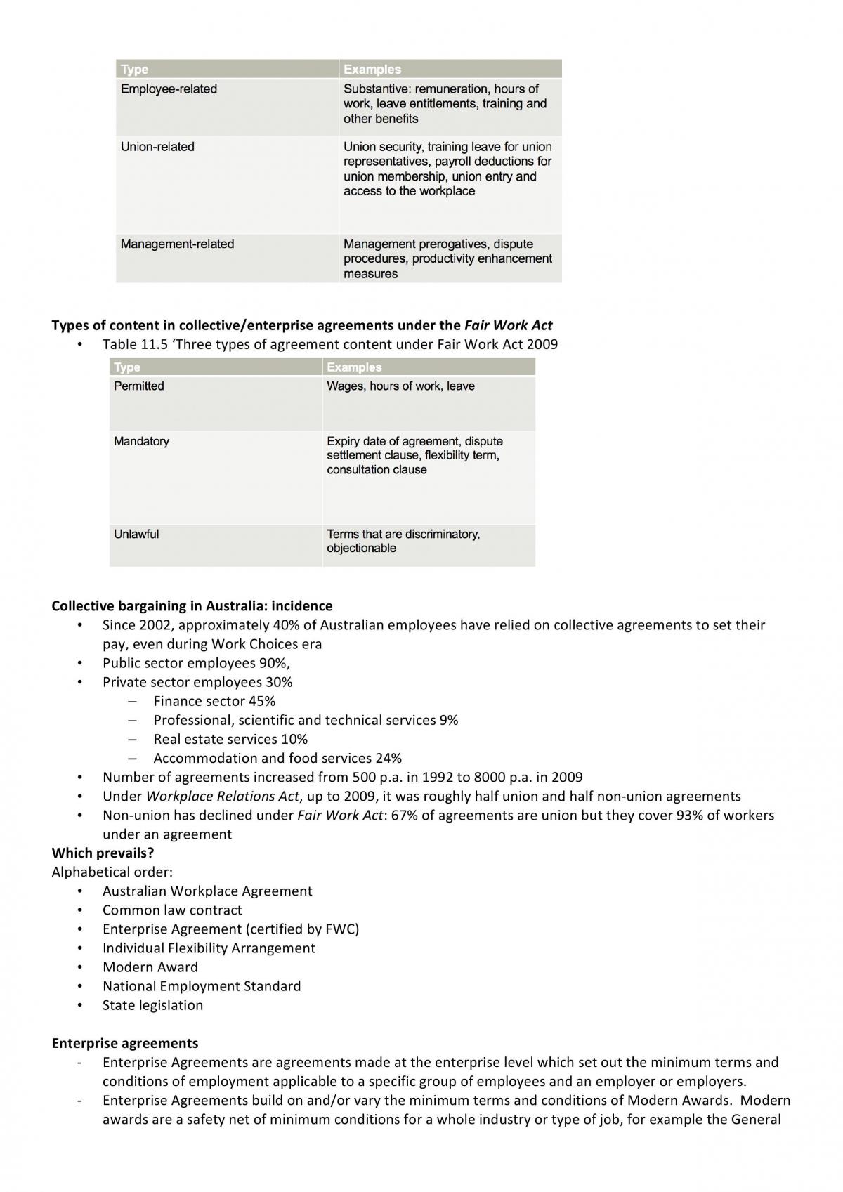Employment Relations Study Notes - Page 23