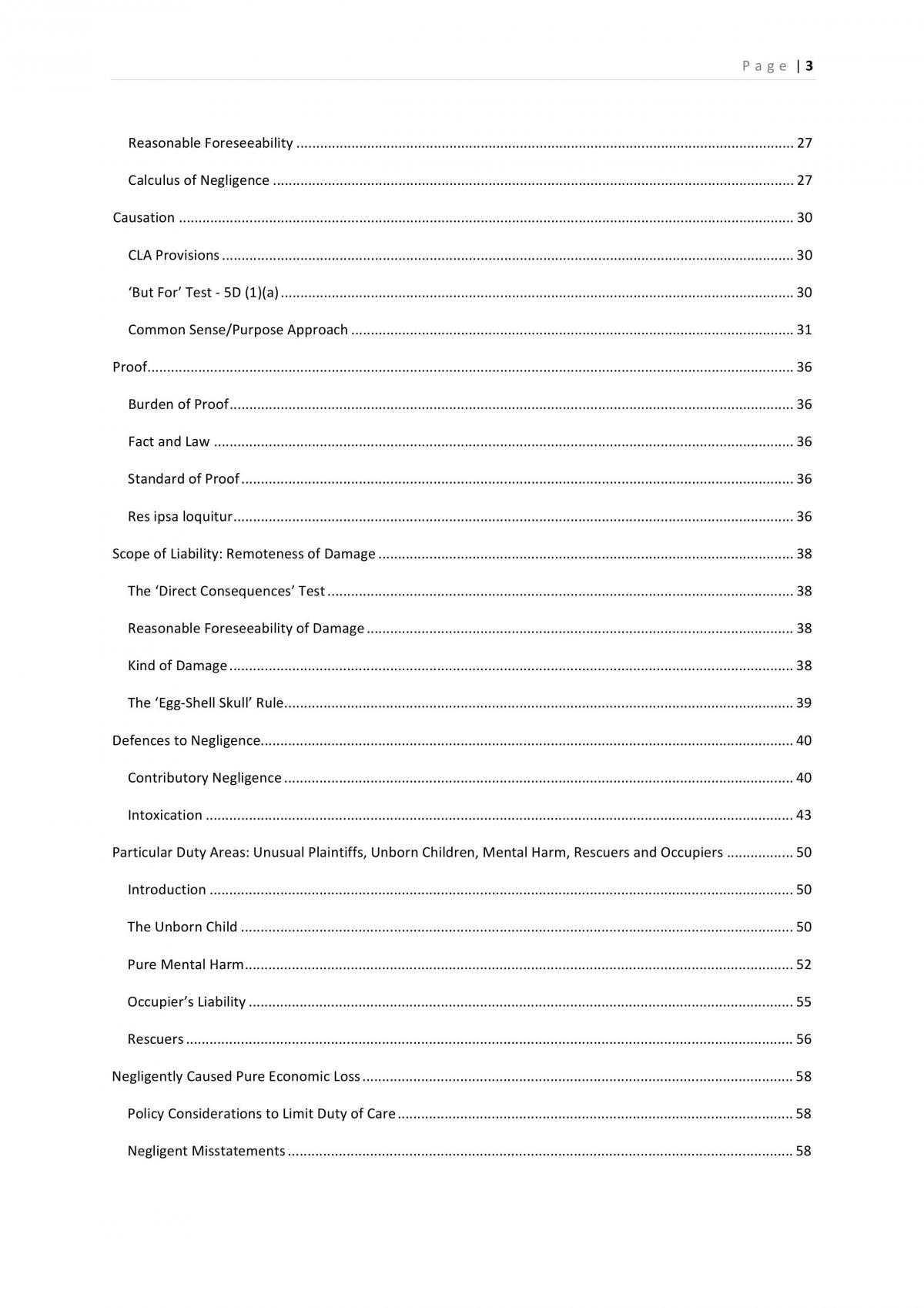 Complete Torts Notes - Page 3