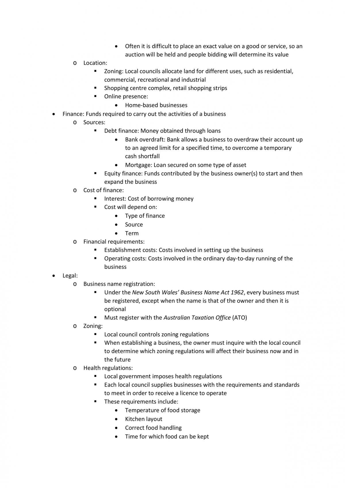 Business Studies Preliminary Full Syllabus Notes - Page 21
