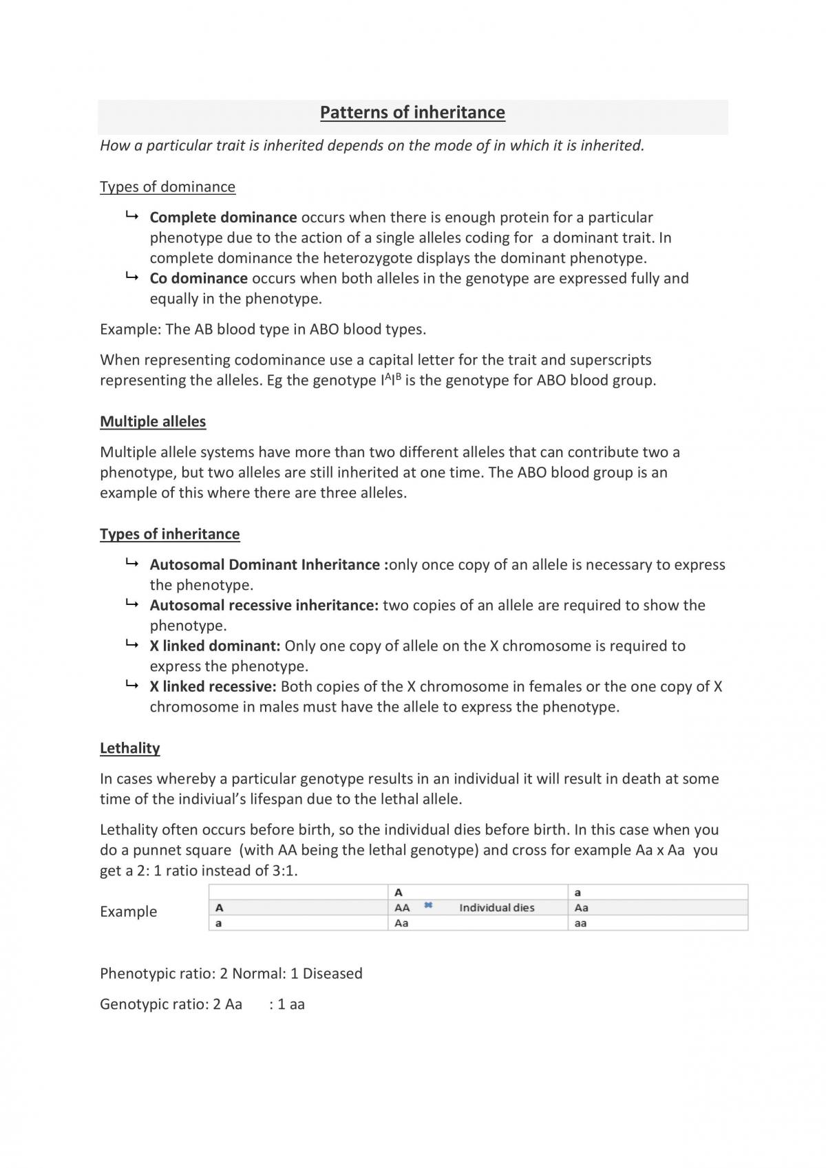 Biology Units 3 & 4 Complete Notes - Page 69