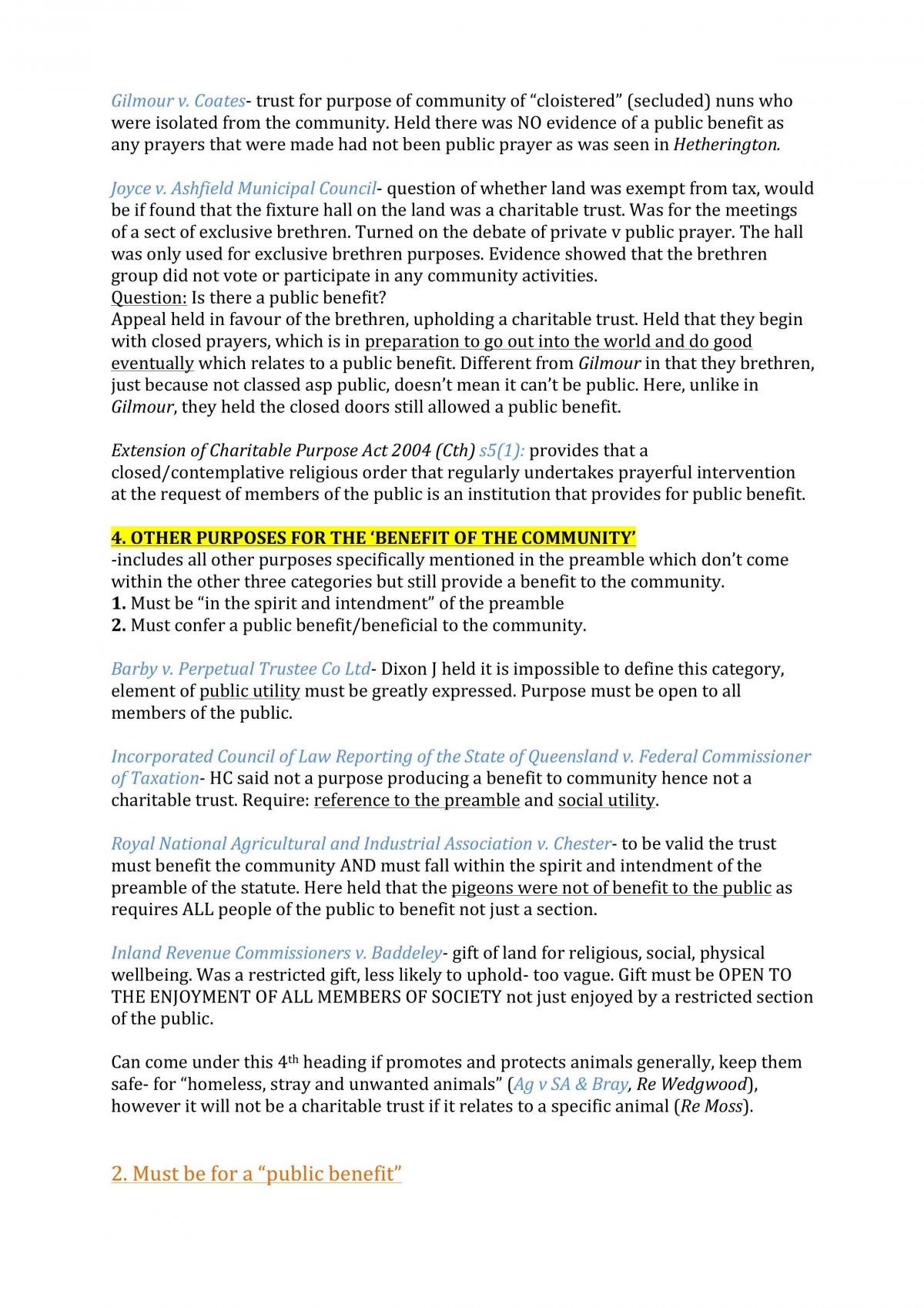 Equity and Trusts Exam Notes - Page 51