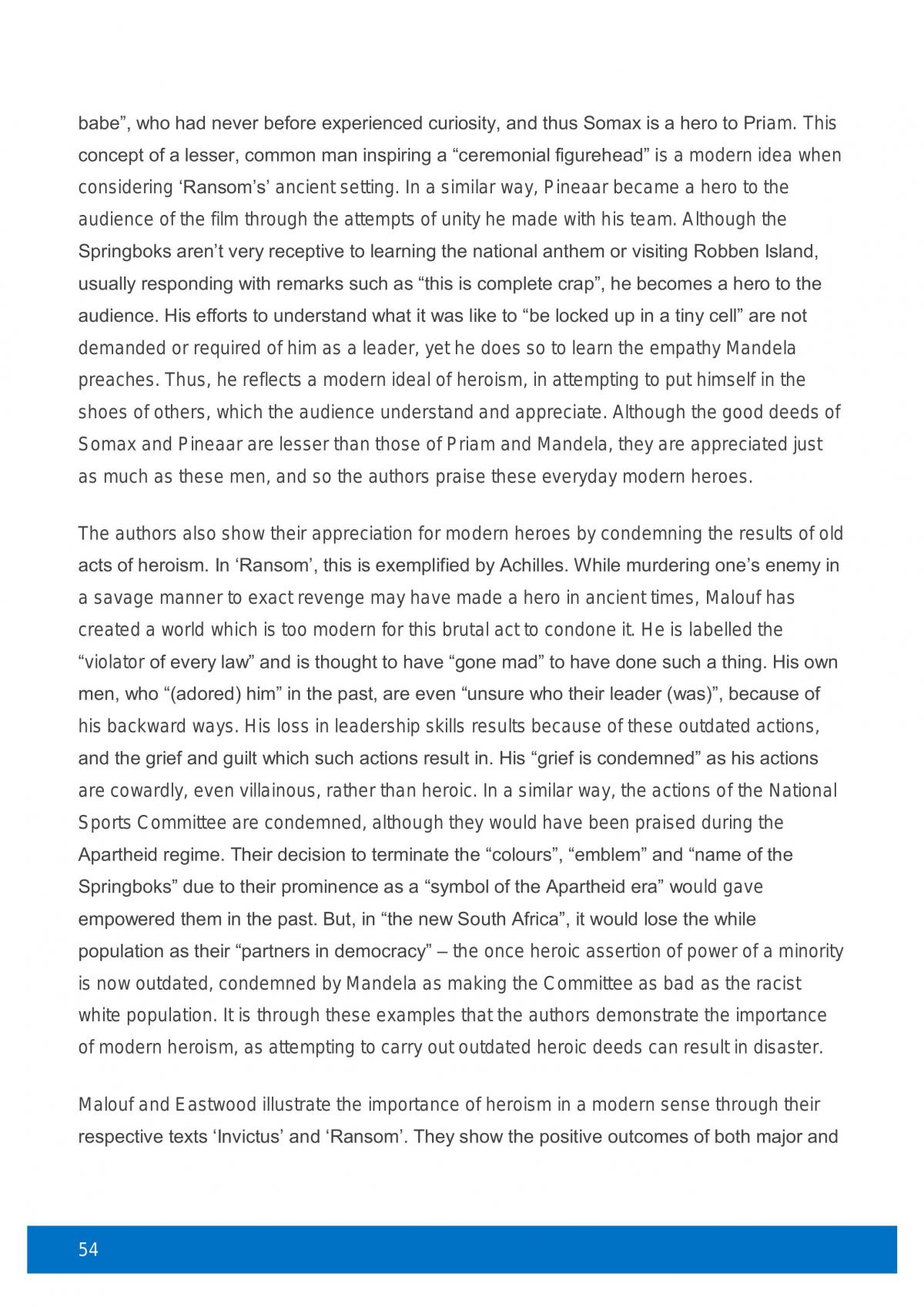Invictus and Ransom Study Notes  - Page 54