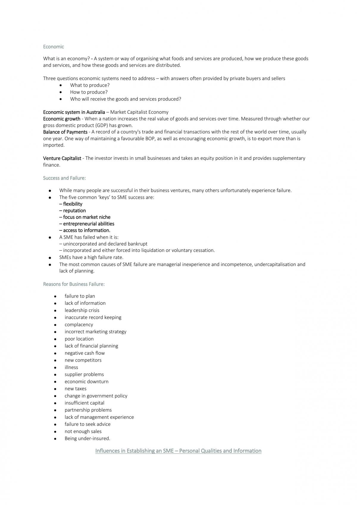 Preliminary Business Studies Notes - Page 24