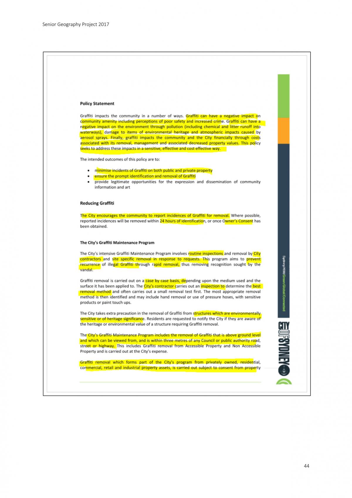 Senior Geography Project - Page 45