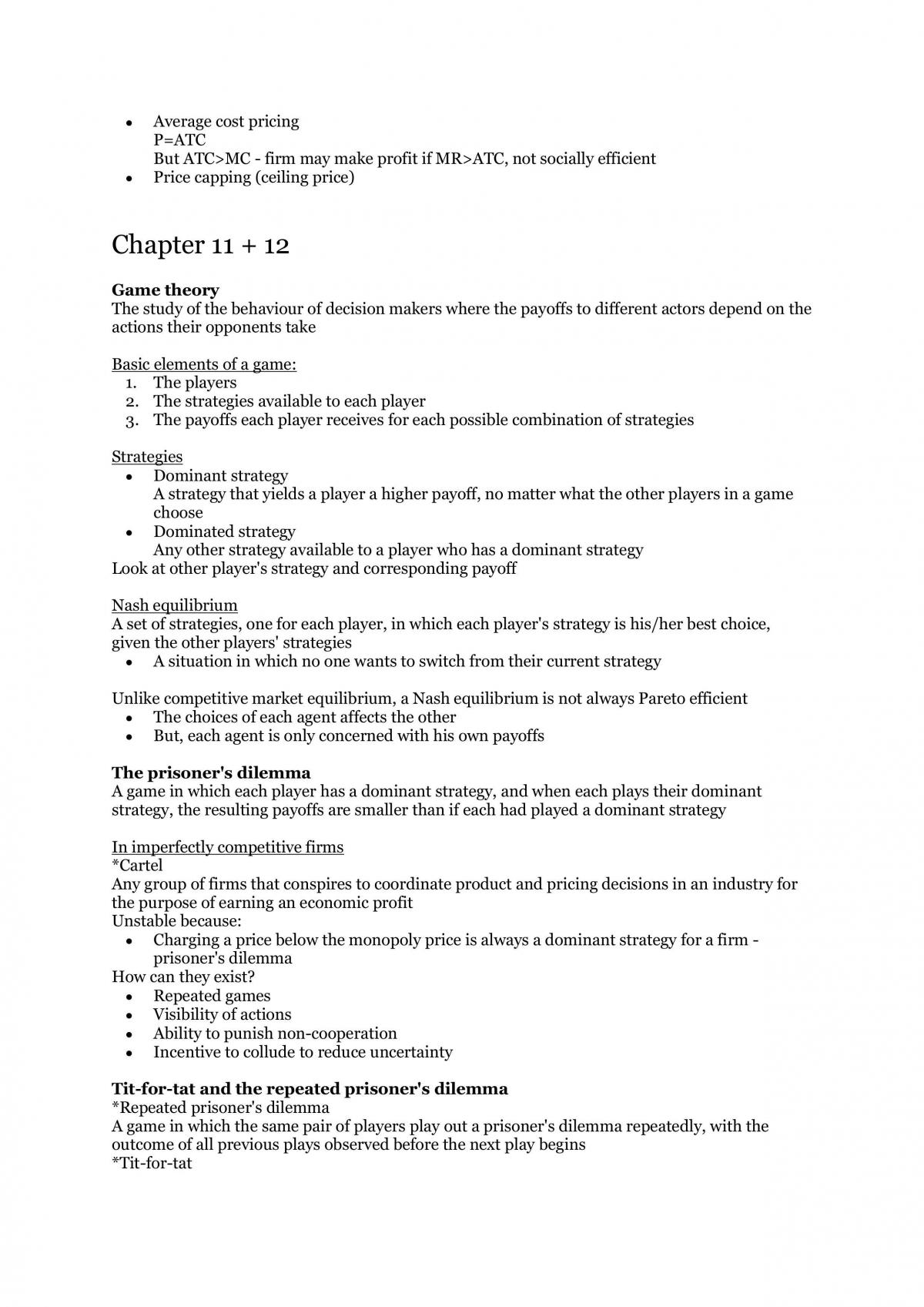 ECON1101 Study Notes - Page 15