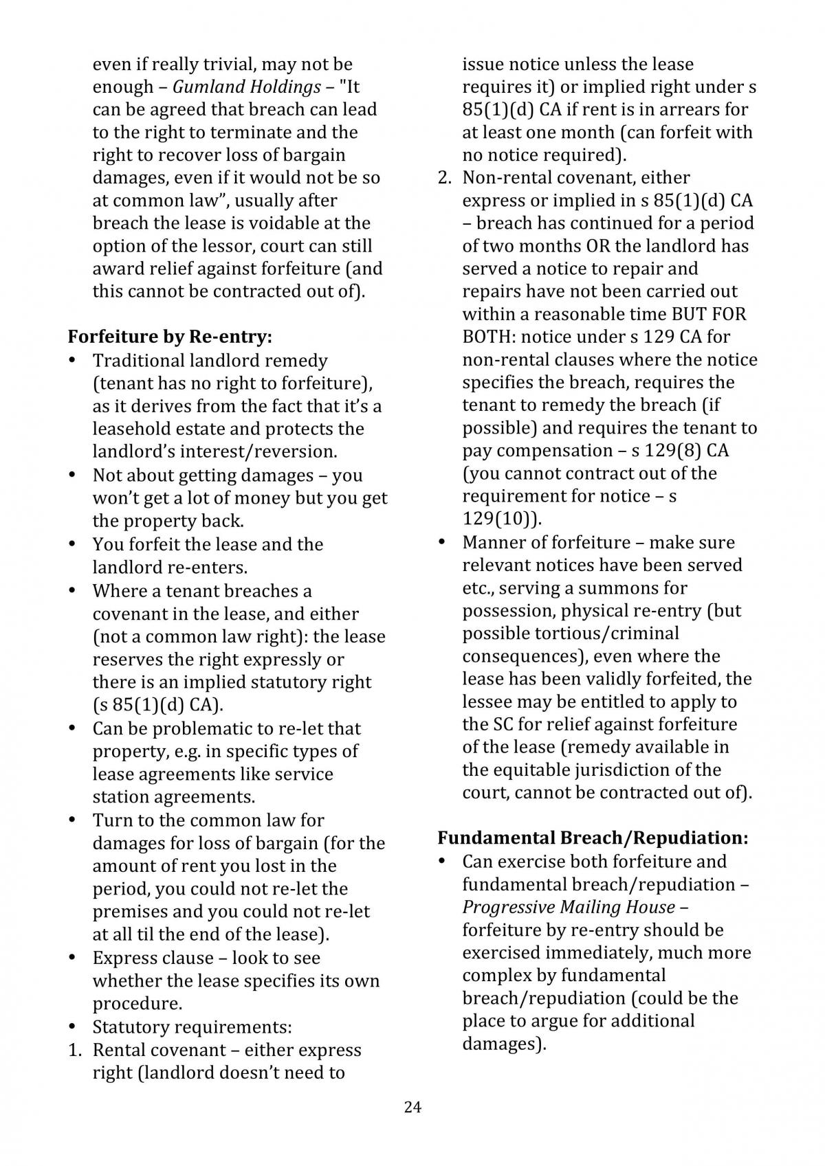 Real Property Full Semester Notes - Page 24