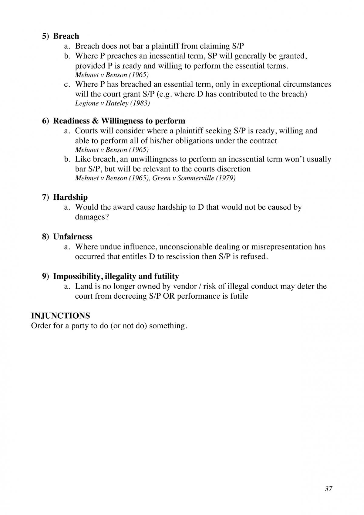 LLB170 (Complete) Comprehensive Subject Notes + Index + Problem Question Process - Page 37
