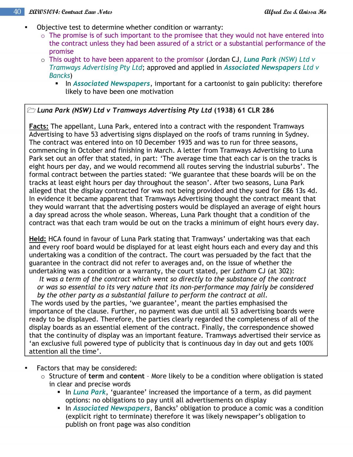 contracts notes/assignment - Page 40