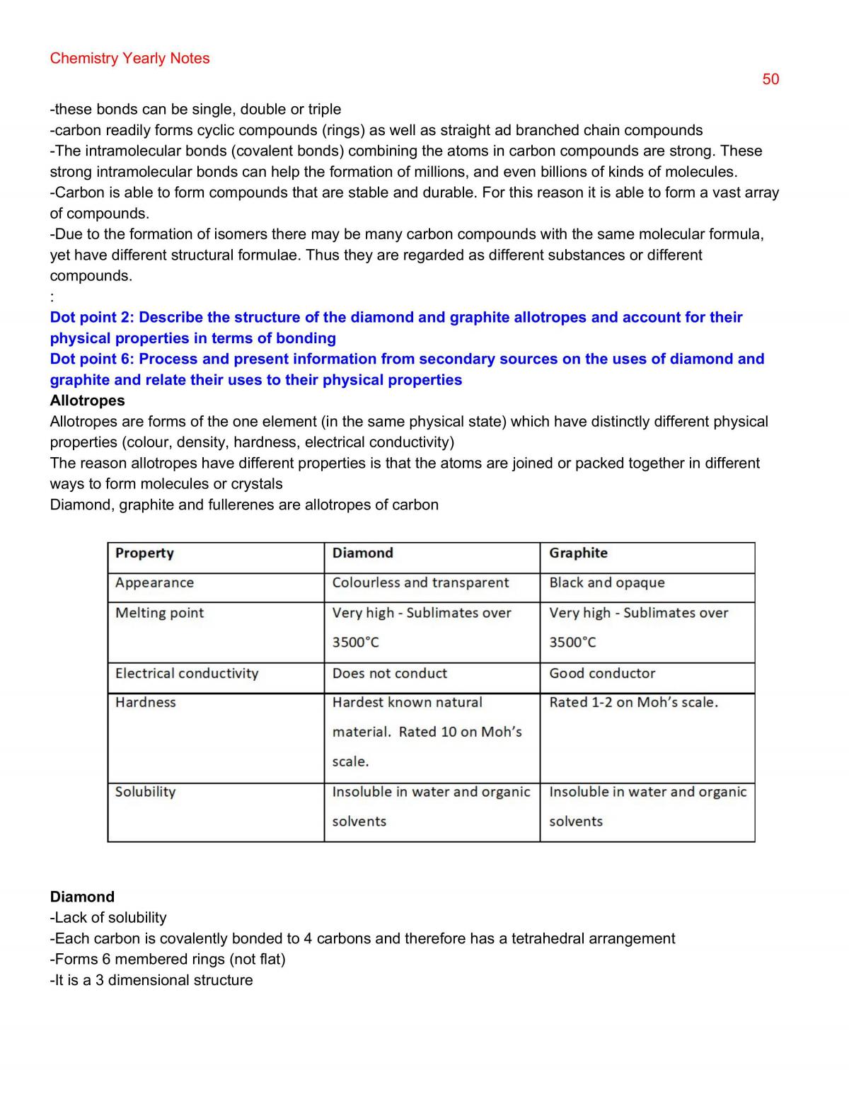 Complete Chemistry Notes - Page 50