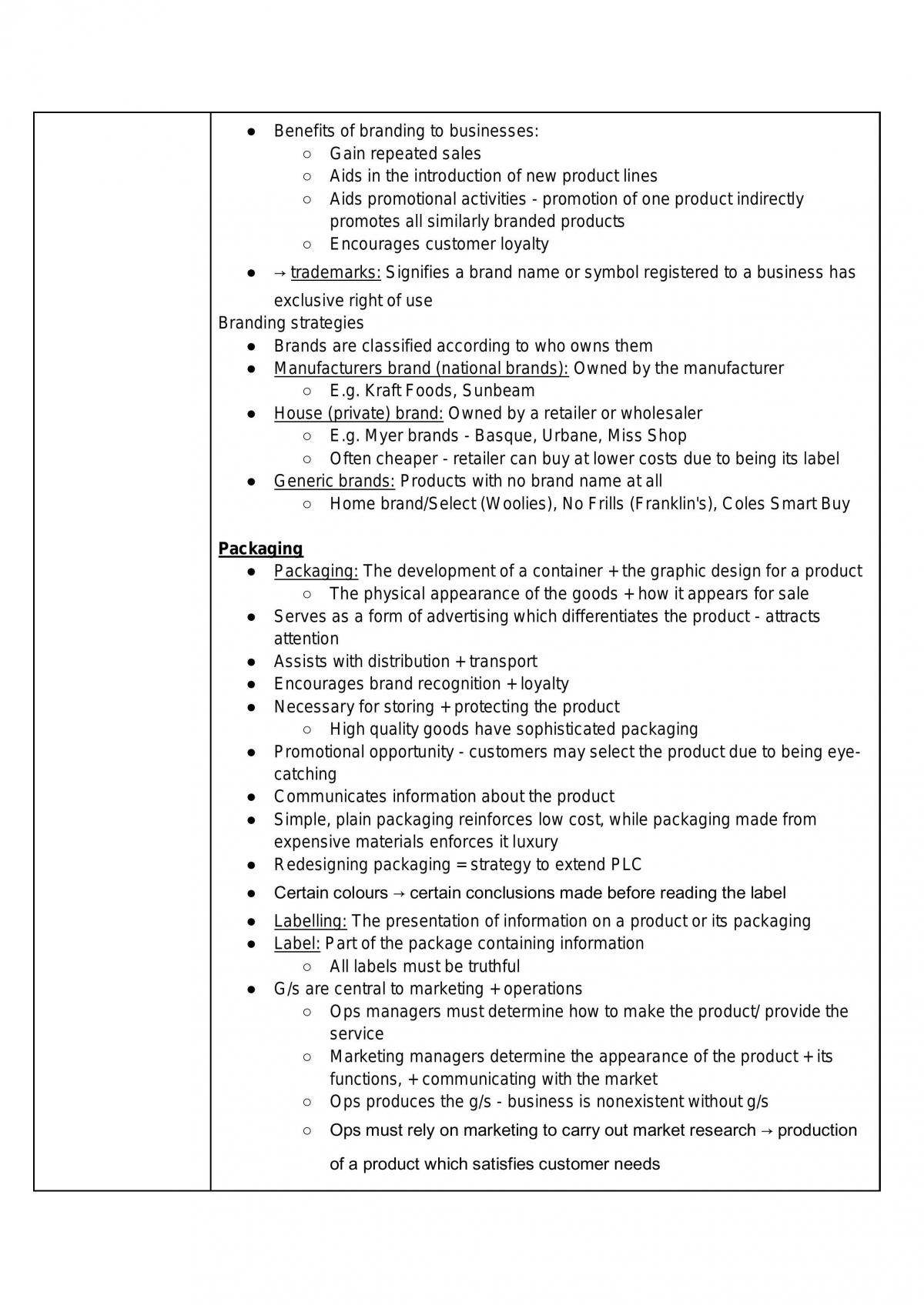 Full Marketing Syllabus Notes - Page 35