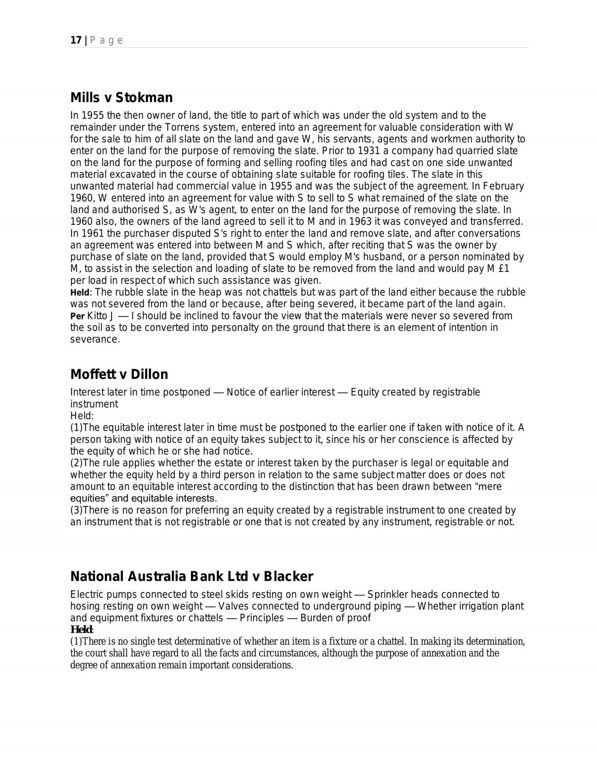 Case list/case summaries for real property authorities - Page 17