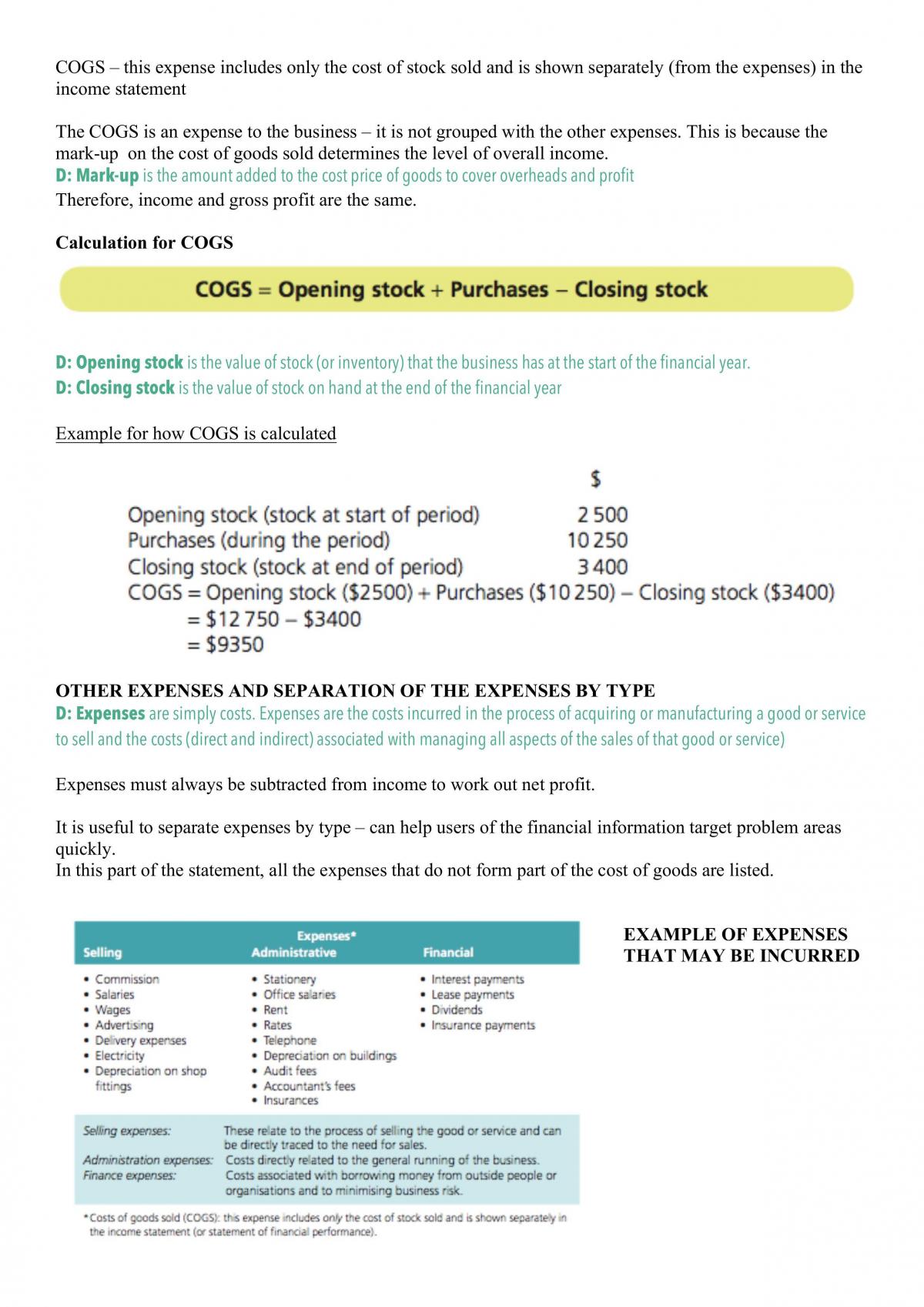 Business Management Notes Preliminary - Page 16