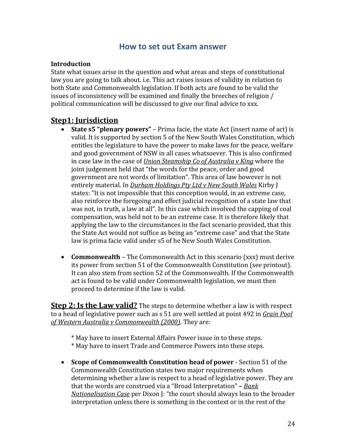 Constitutional Law Notes - Page 24