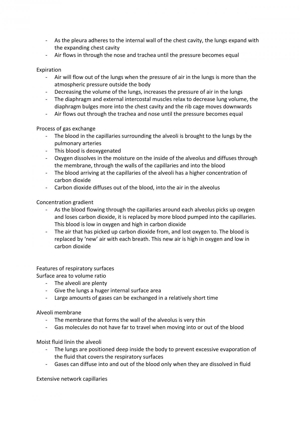 Human Biology Semester 1 Notes - Page 28