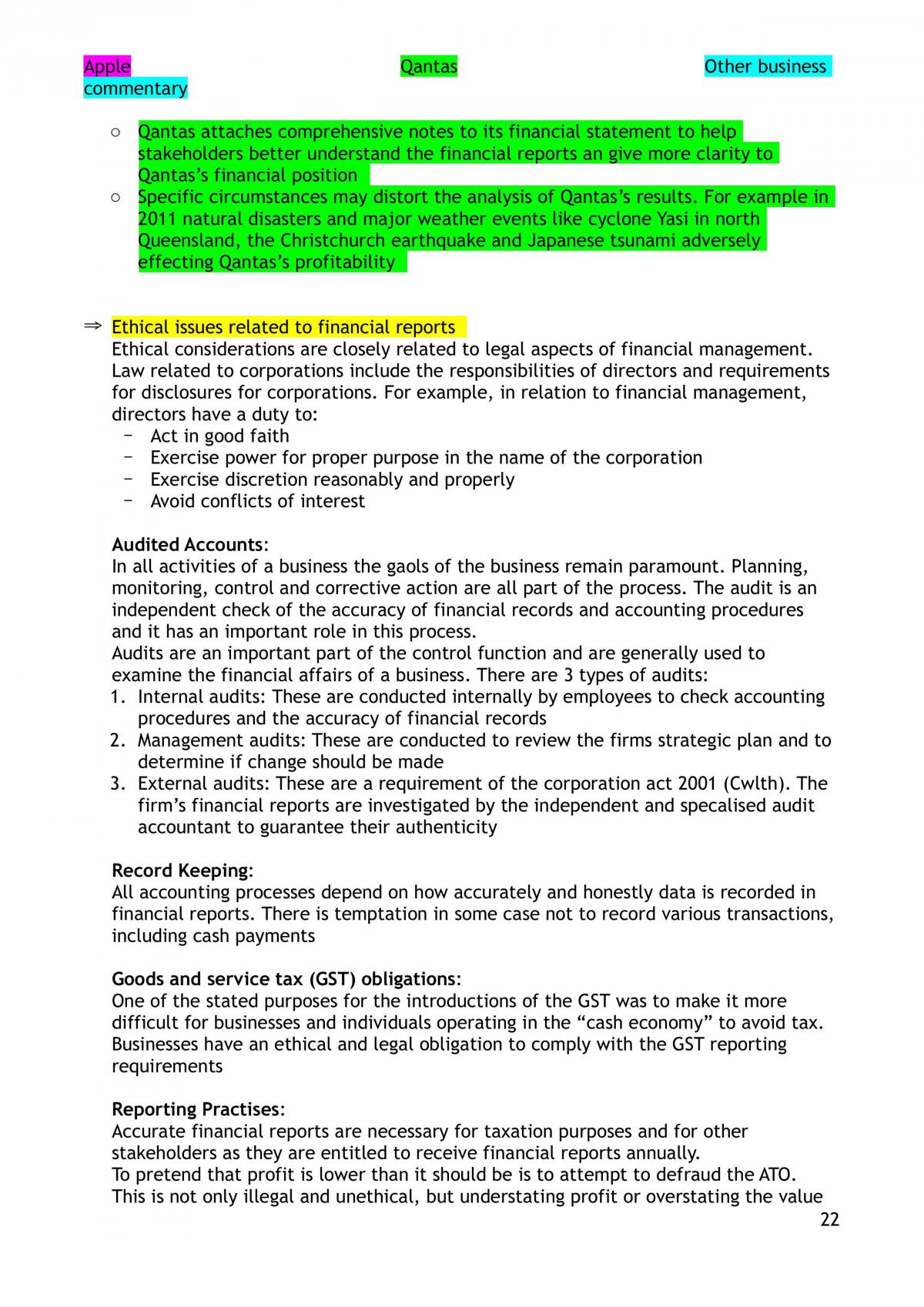 Complete Finance Syllabus Notes - Page 22