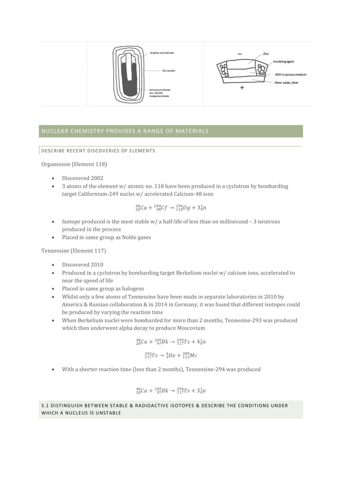 Production of Materials Notes - Chemistry - Page 23