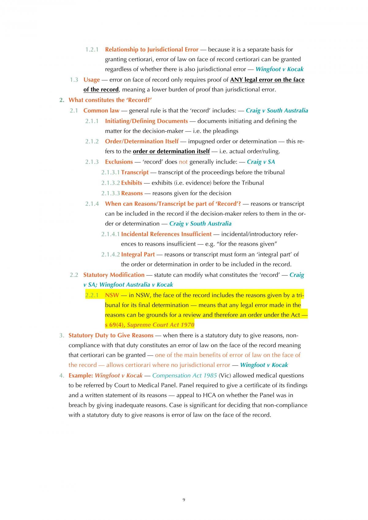 Administrative Law Final Exam Notes  - Page 49