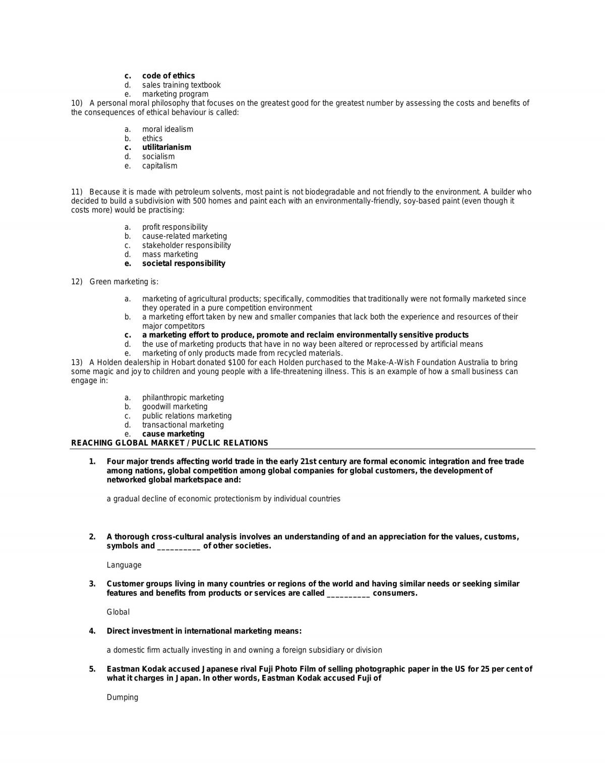 Marketing study notes - Page 15