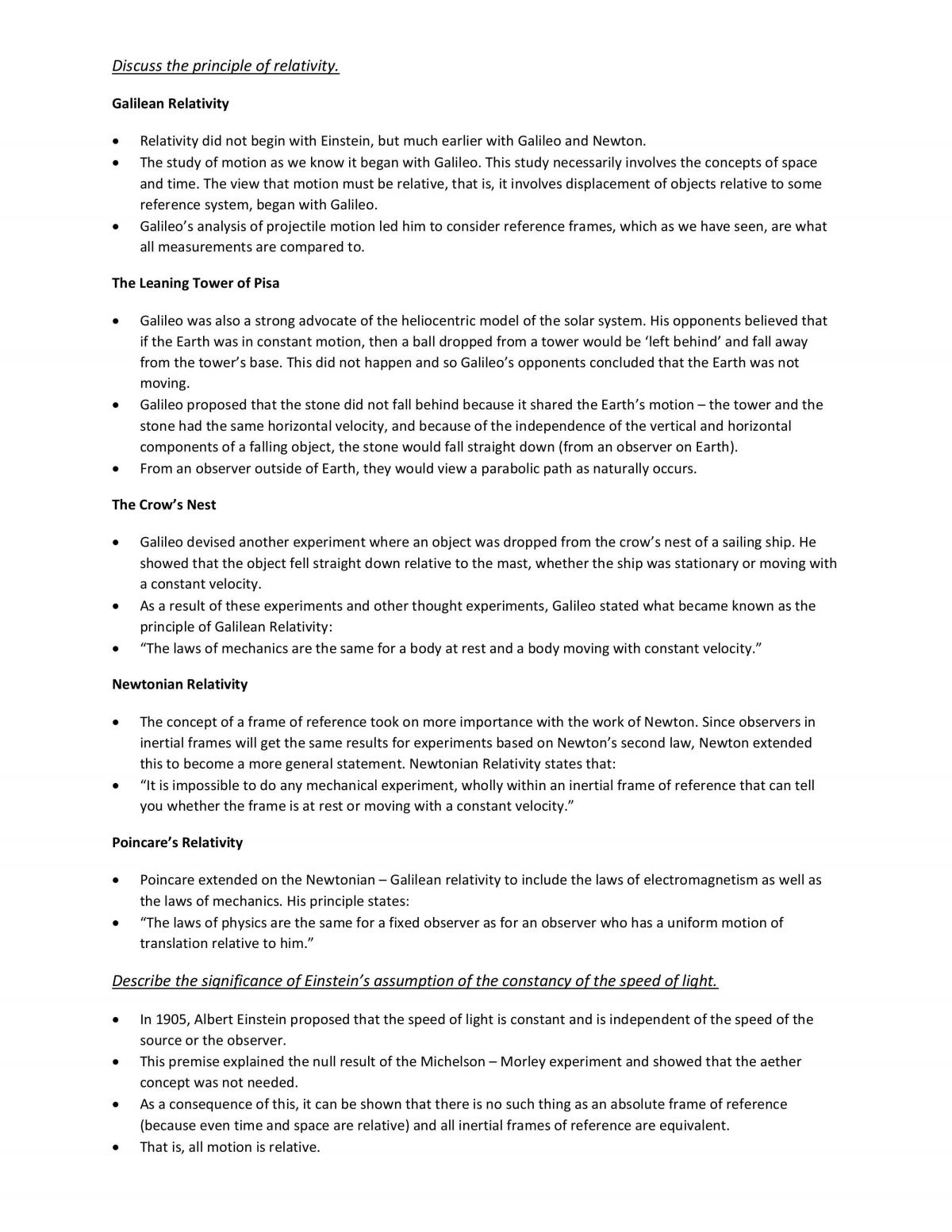 HSC Physics Space Notes (9.2) - Page 18