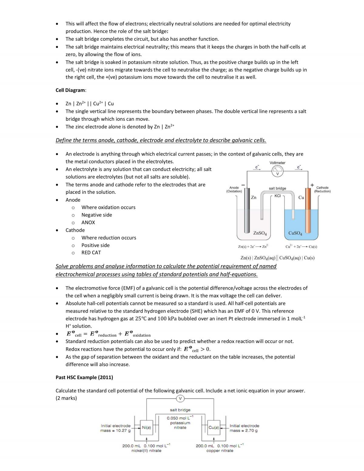HSC Chemistry Production of Materials Module Full Notes  - Page 20