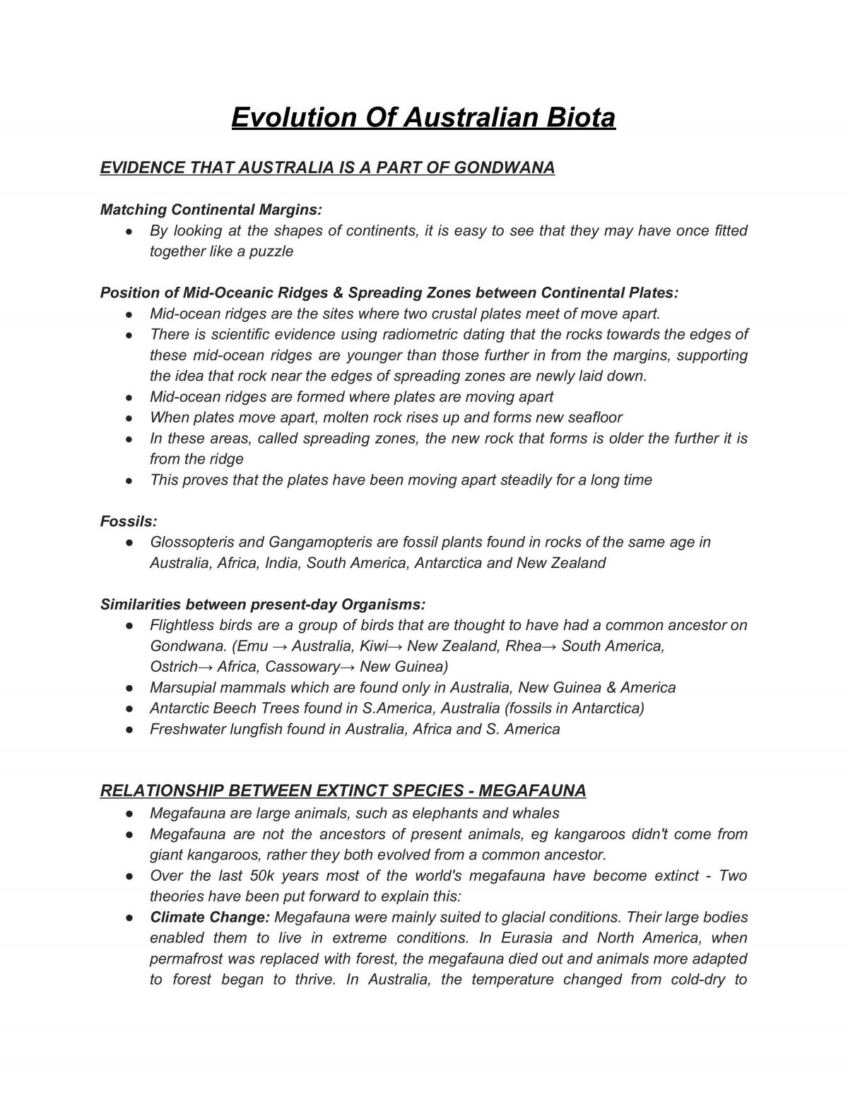 Preliminary Biology Notes - Page 33
