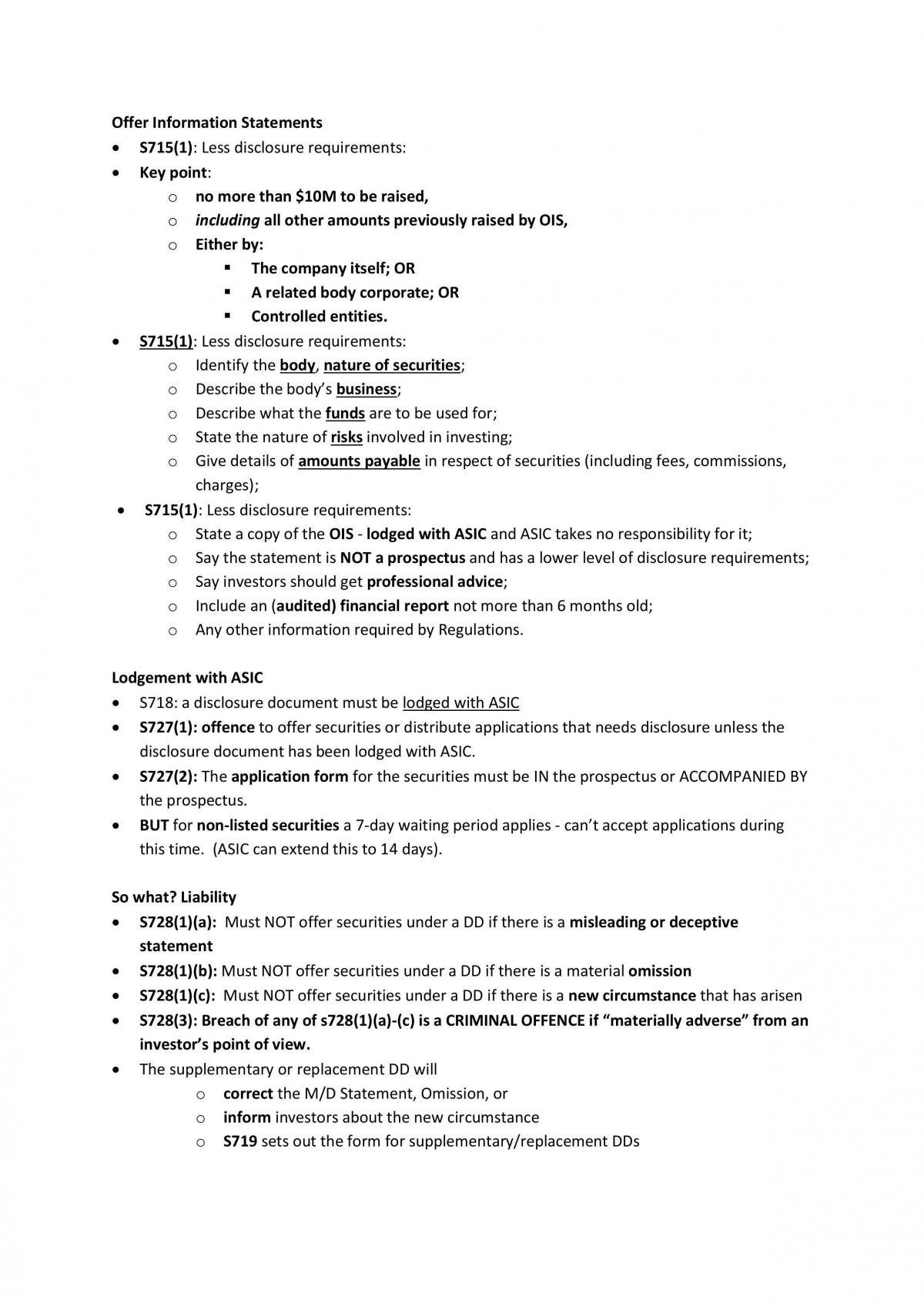 AYB230 Weeks 1 - 13 Summarised Notes - Page 31