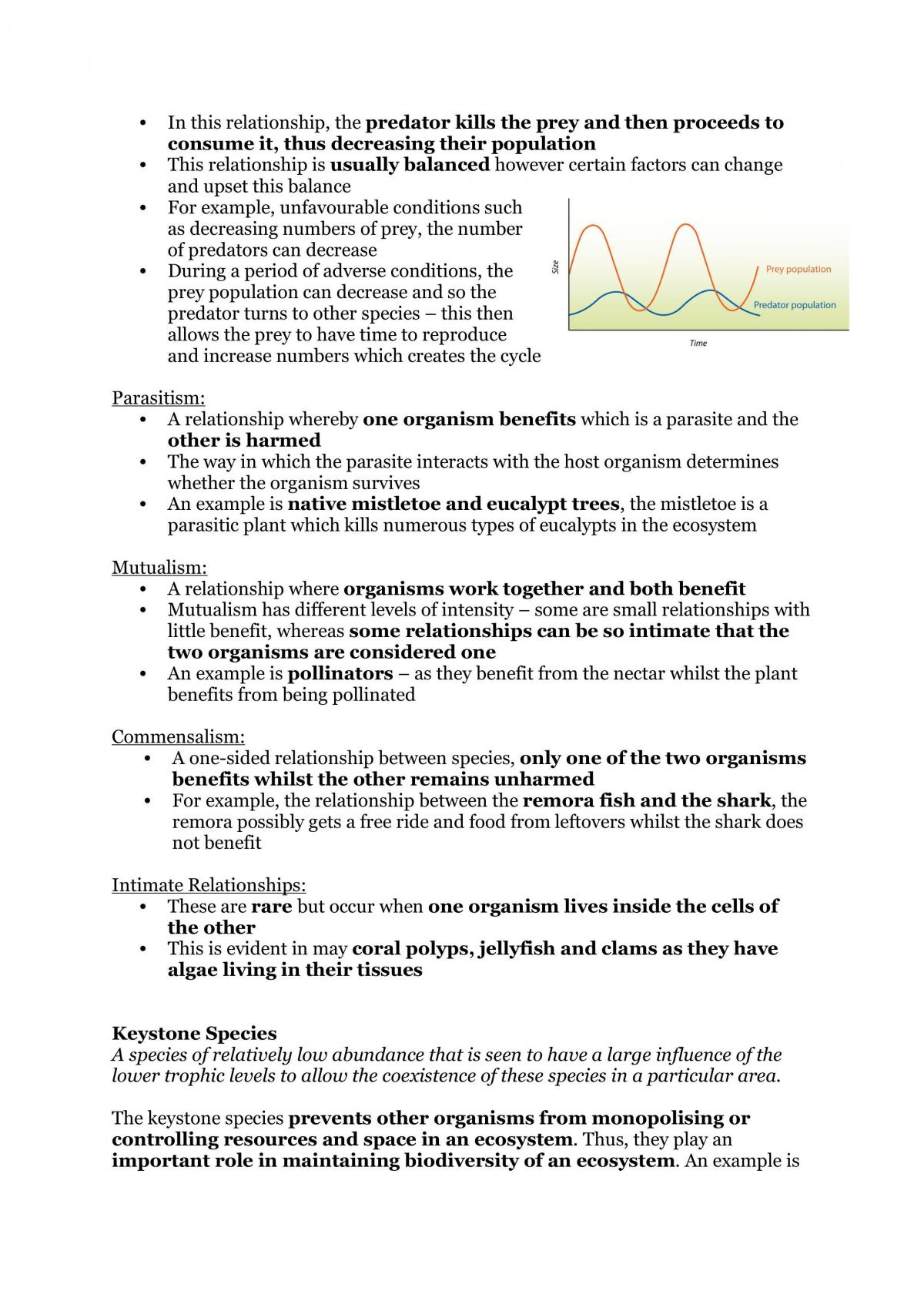 Unit 1 Biology Notes (WACE) - Page 15