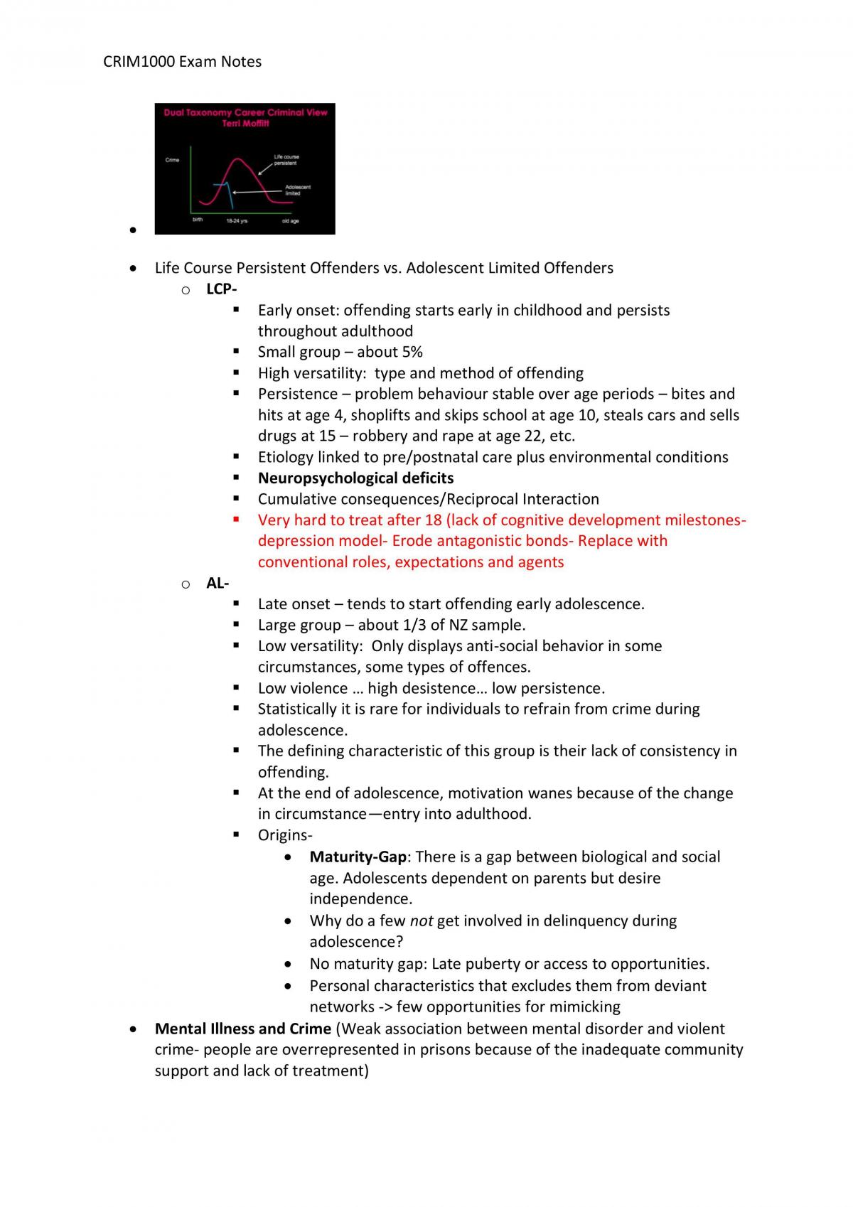 CRIM1000 Complete Study Notes - Page 16