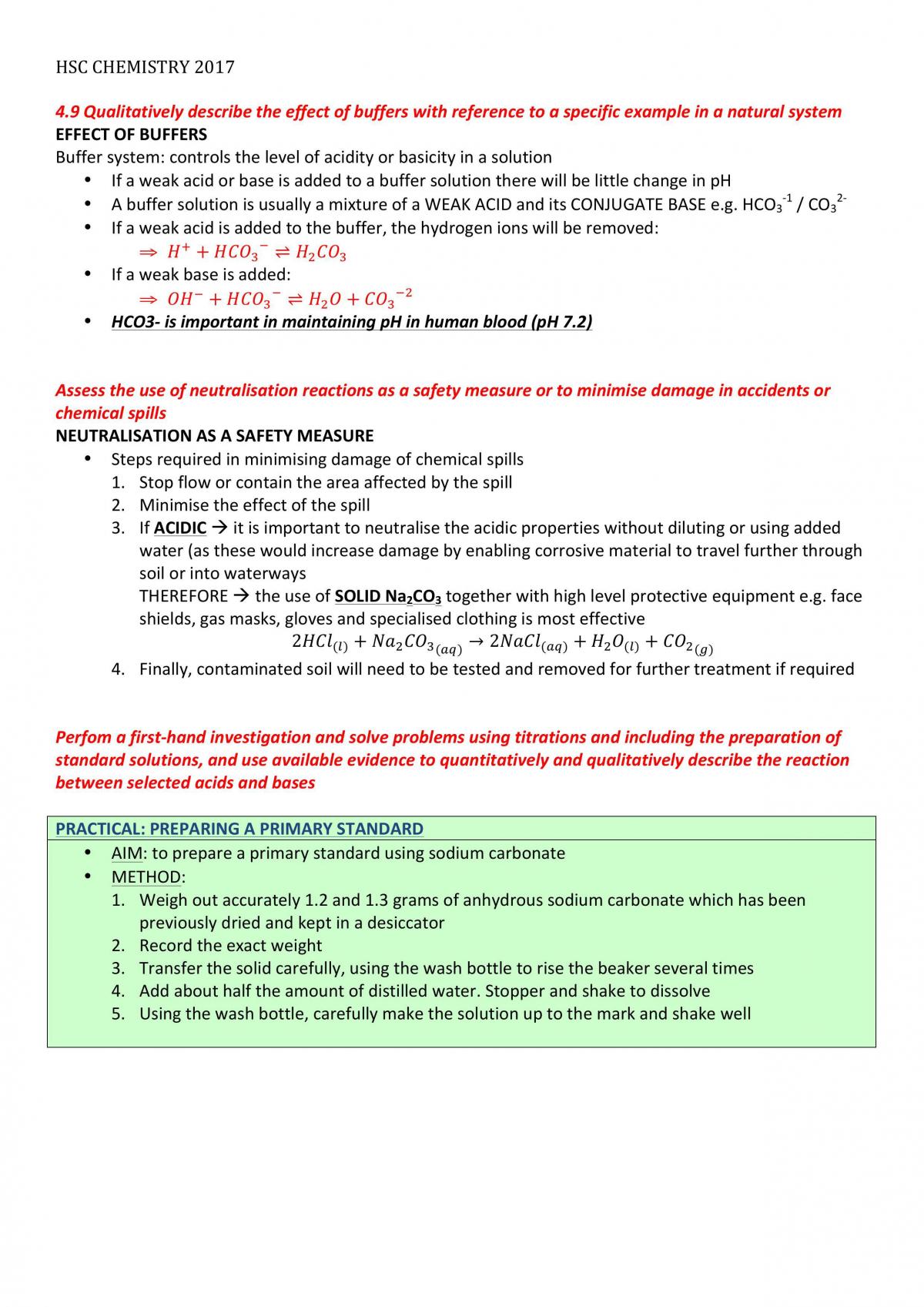 Acidic Environment Complete Notes  - Page 18