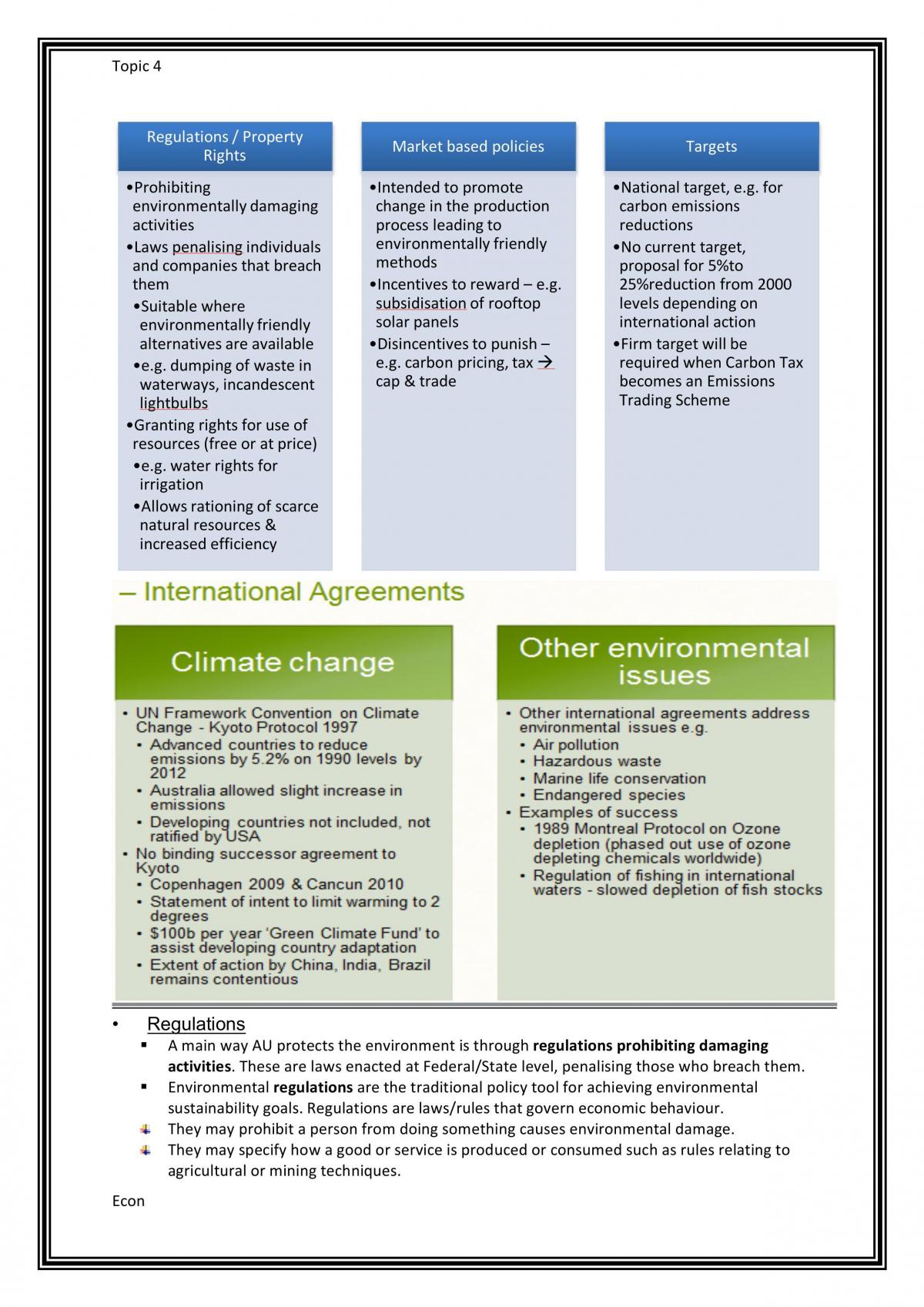 Economics Full Notes Topic 4 - Page 33