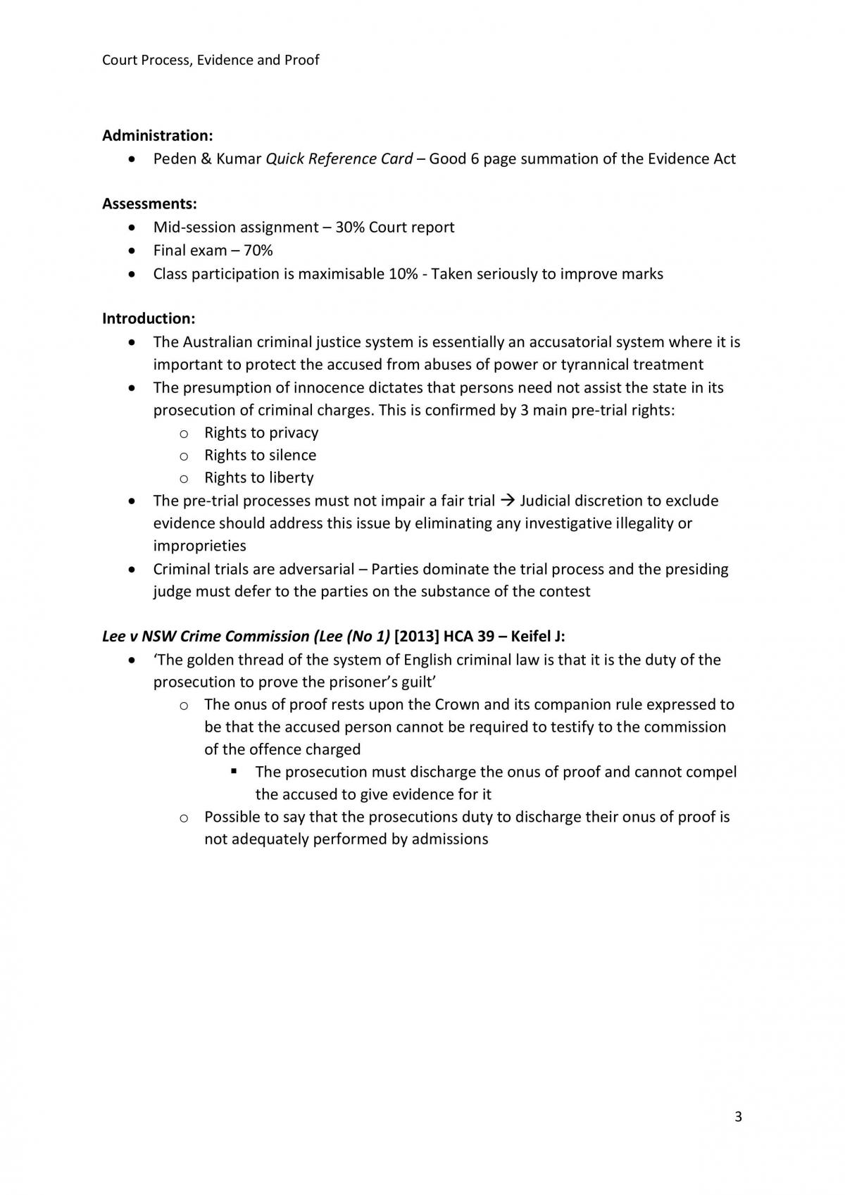 Evidence Full Notes - Page 3