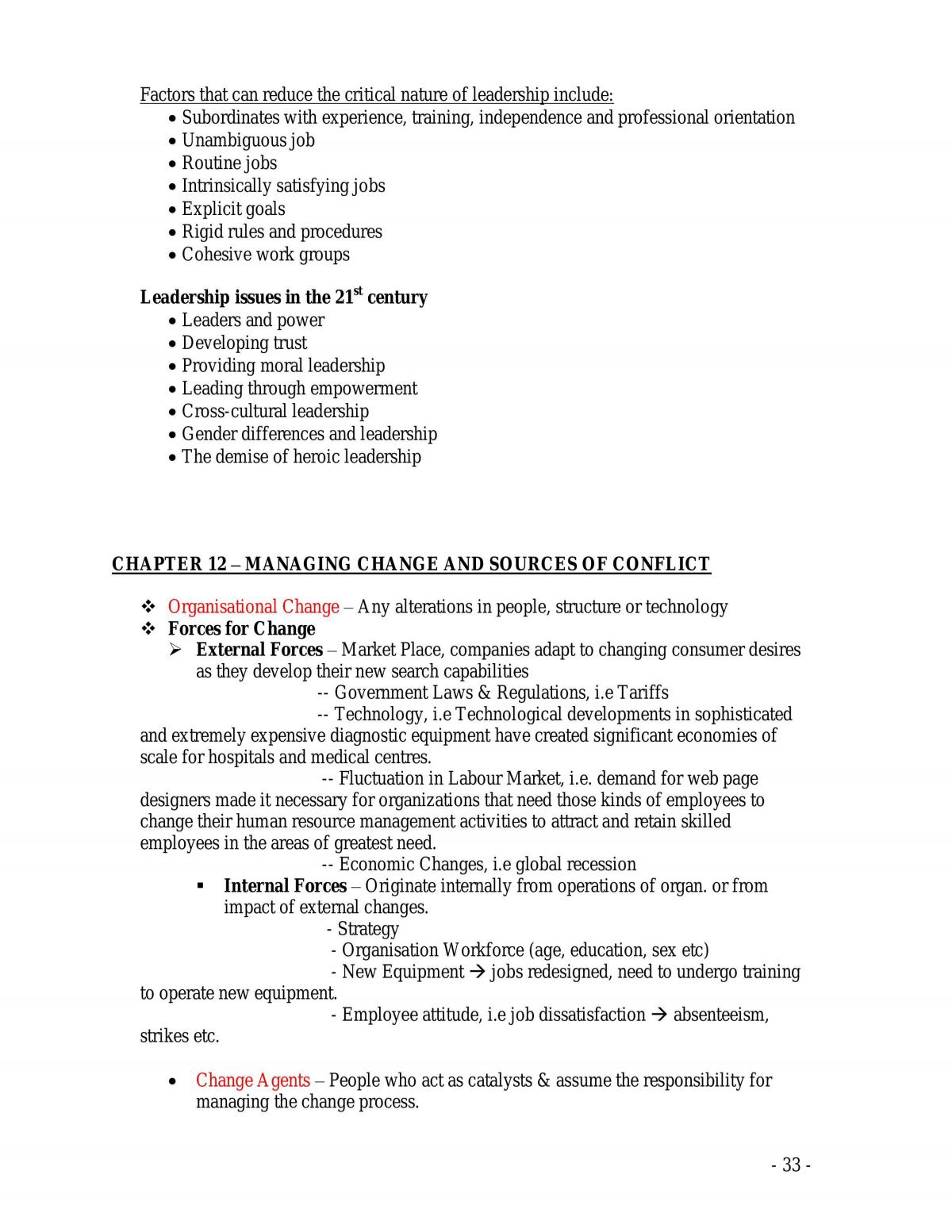 Management Notes - Page 33
